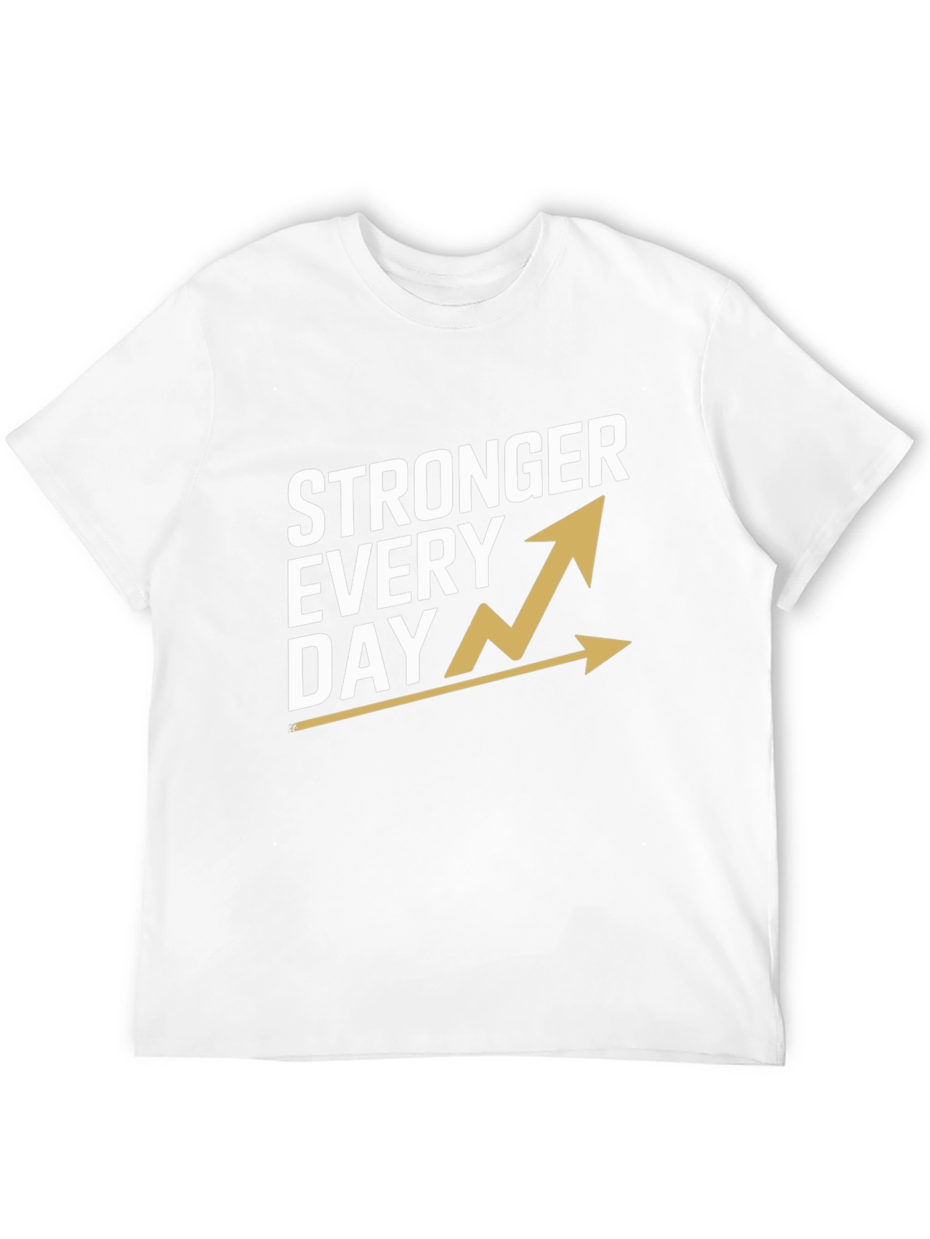 Stronger Every Day Graphic Tee - Black