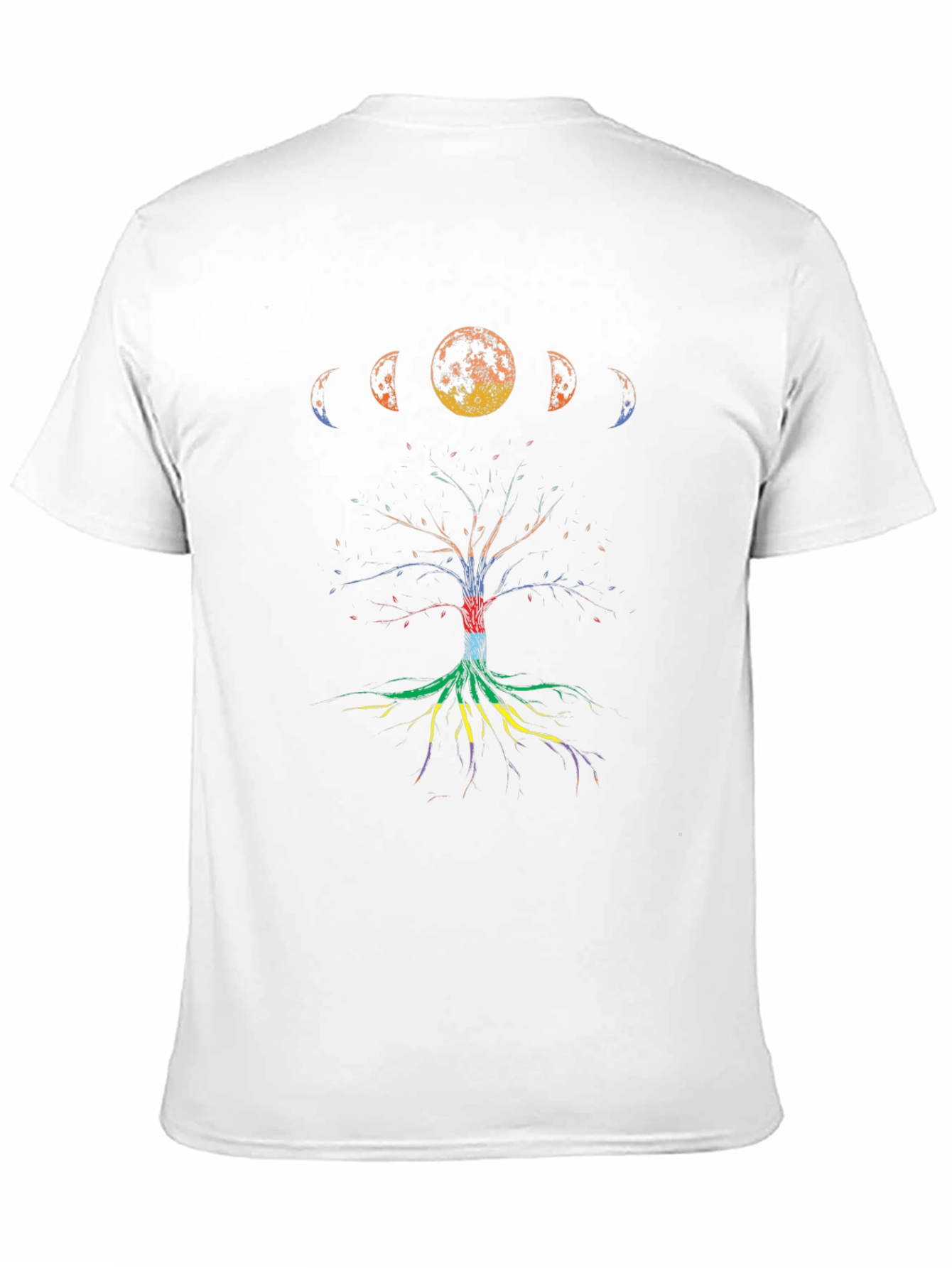 Moon Phases Tree of Life Graphic Tee