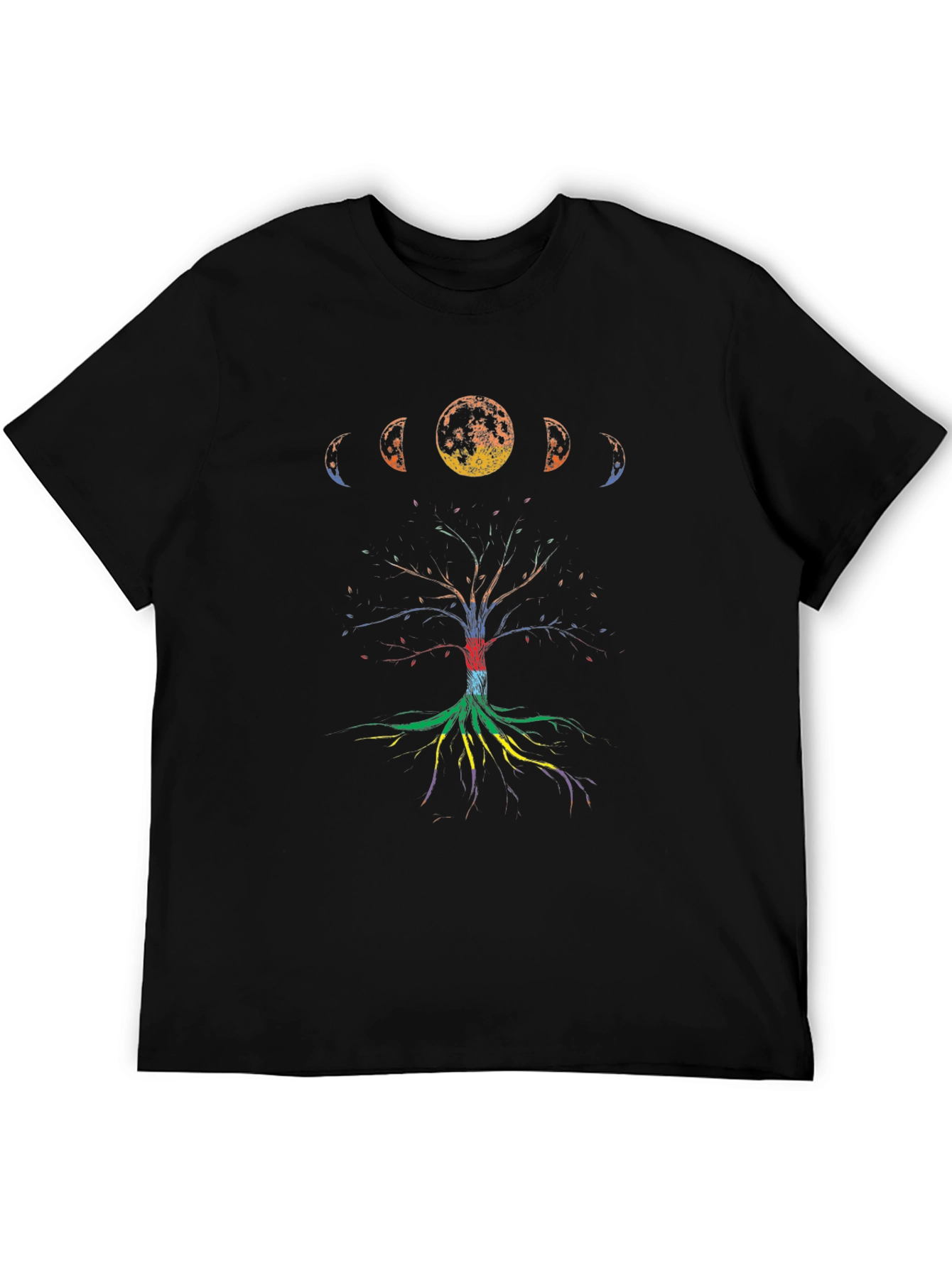 Moon Phases Tree of Life Graphic Tee
