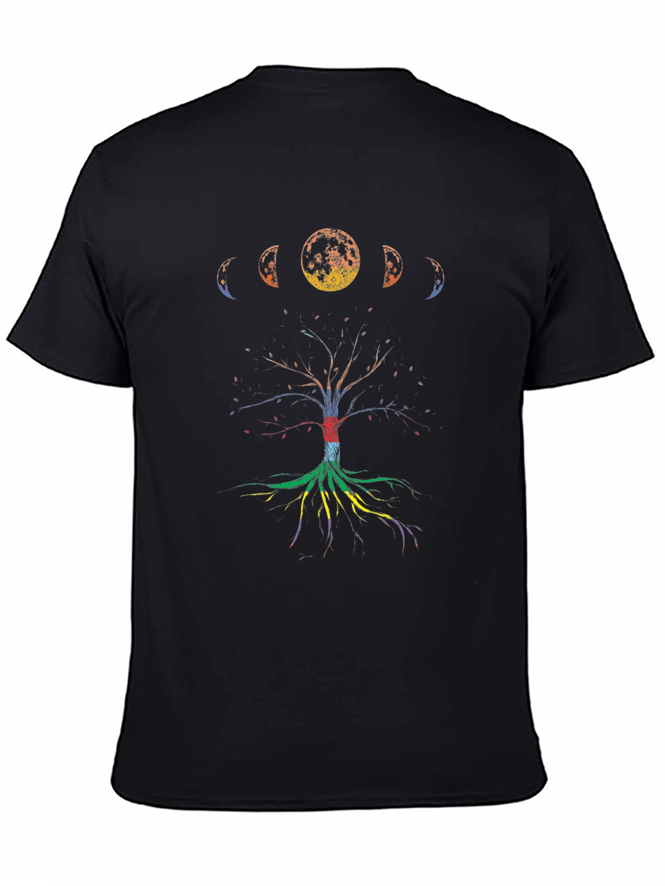 Moon Phases Tree of Life Graphic Tee