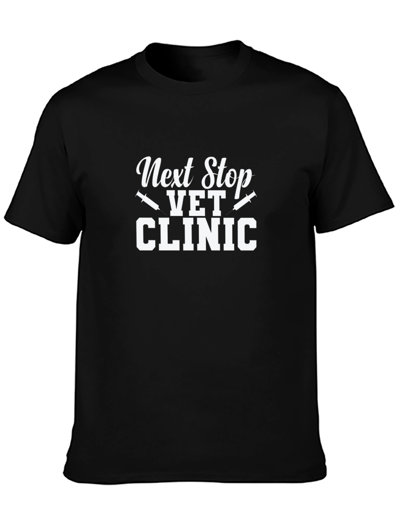 Next Stop Vet Clinic Graphic T-Shirt
