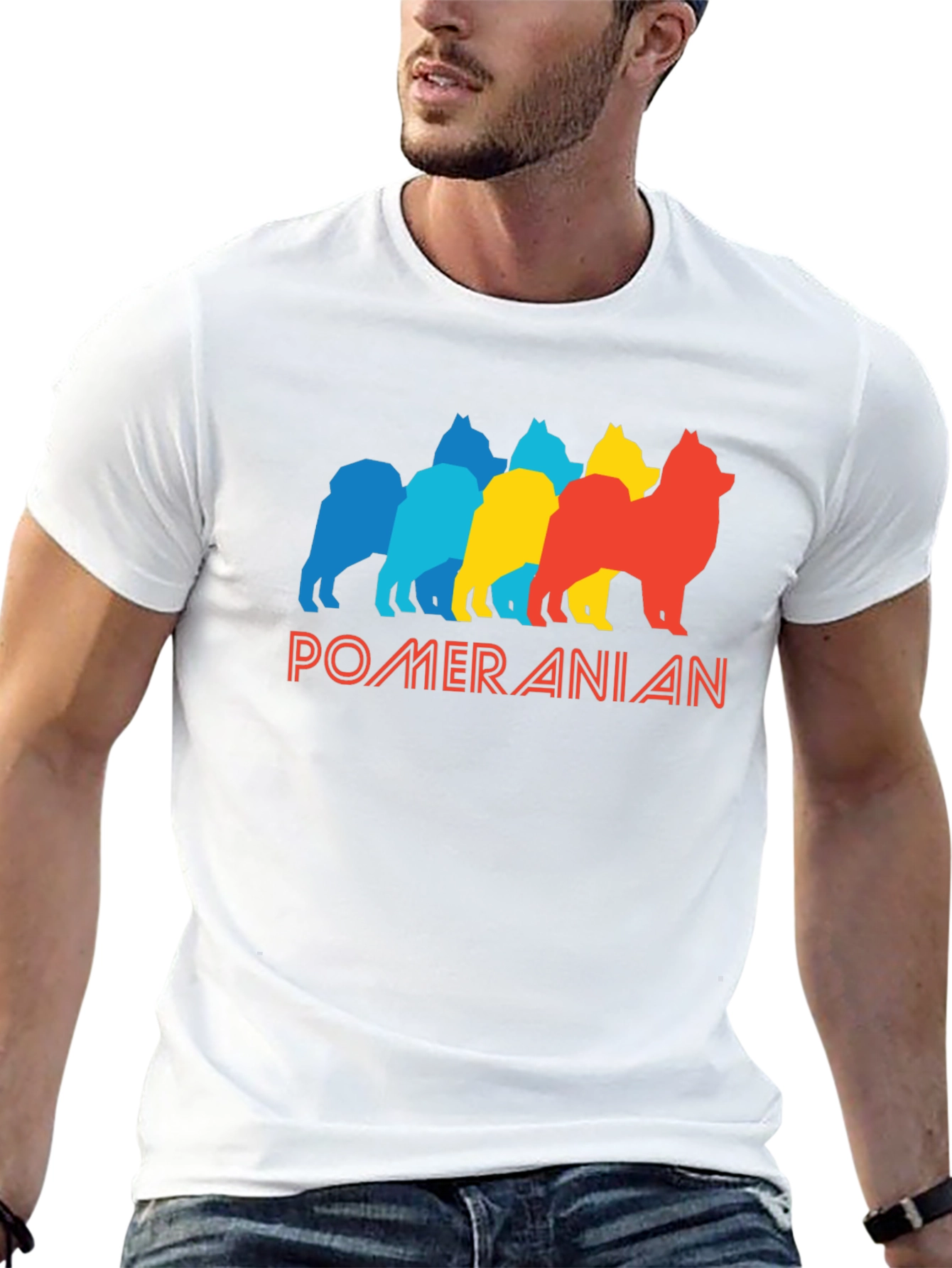 Pomeranian Dog Breed Graphic Tee