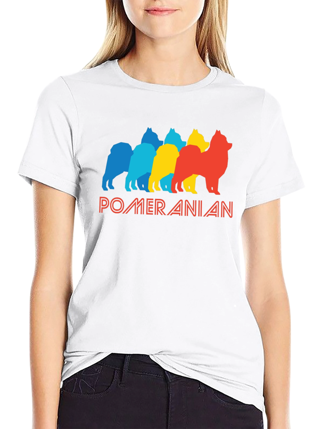 Pomeranian Dog Breed Graphic Tee
