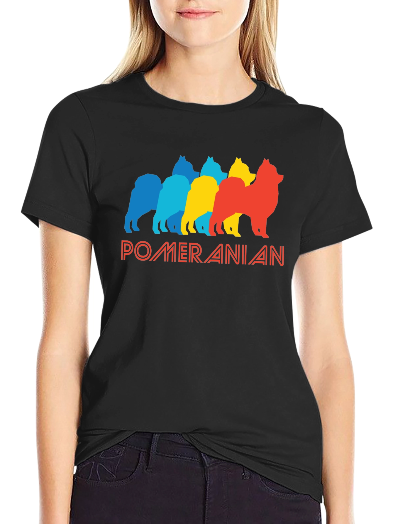 Pomeranian Dog Breed Graphic Tee