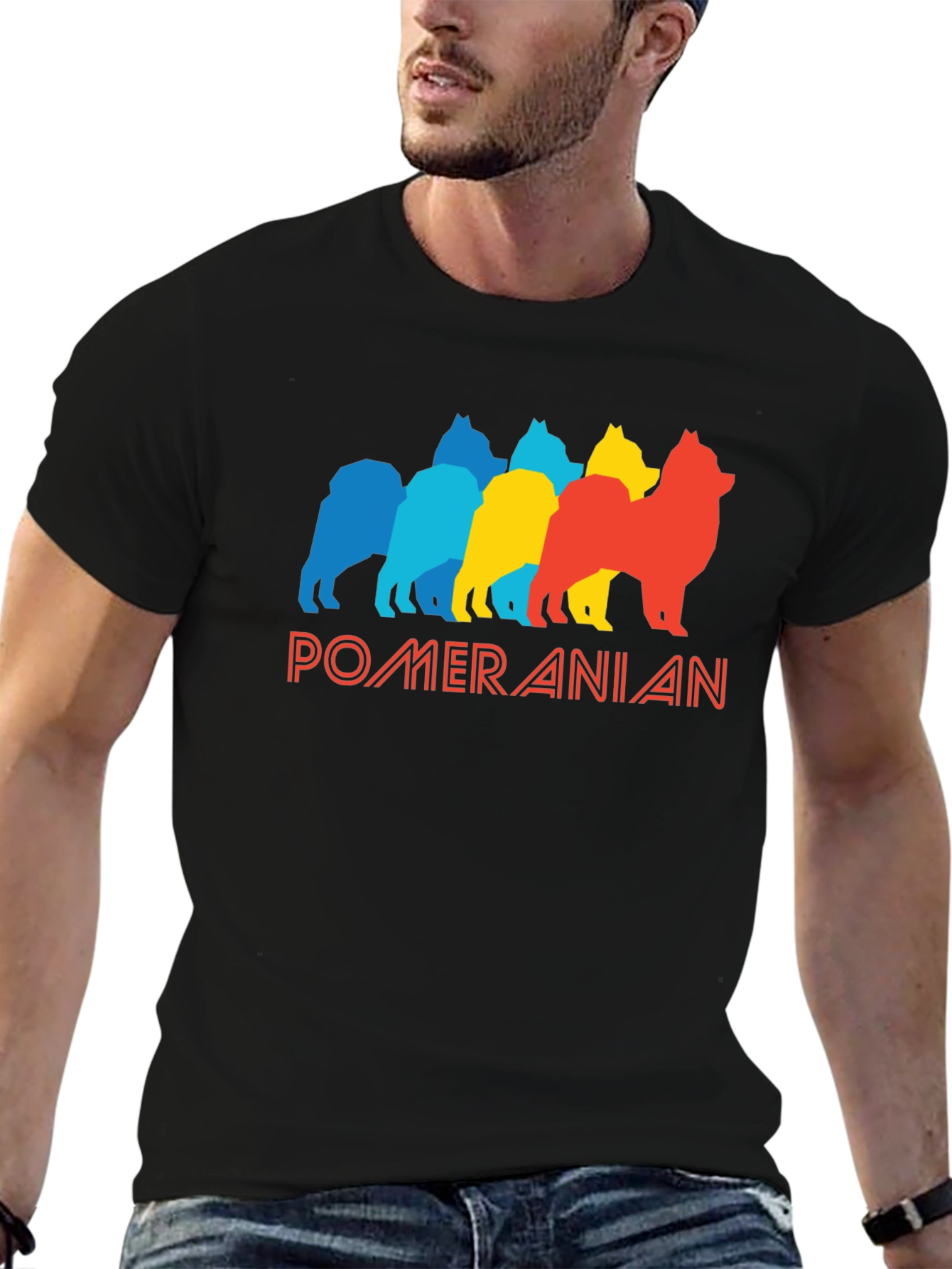 Pomeranian Dog Breed Graphic Tee