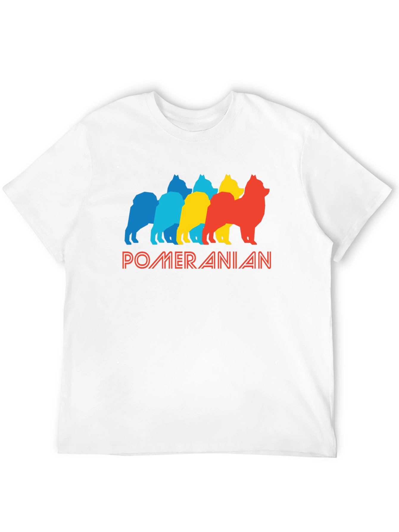 Pomeranian Dog Breed Graphic Tee
