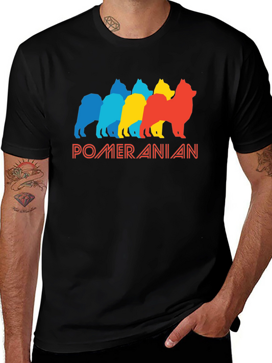 Pomeranian Dog Breed Graphic Tee