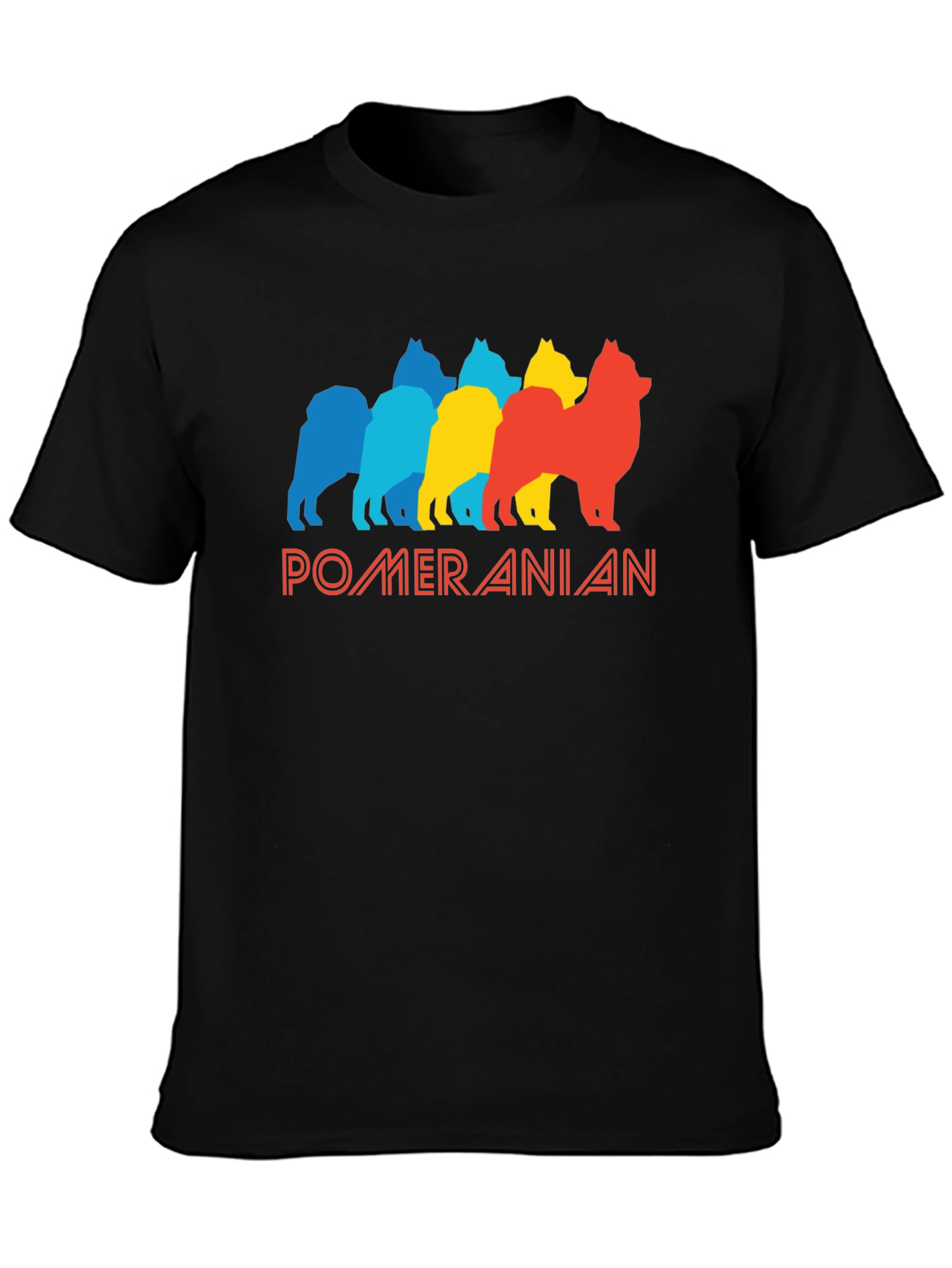 Pomeranian Dog Breed Graphic Tee