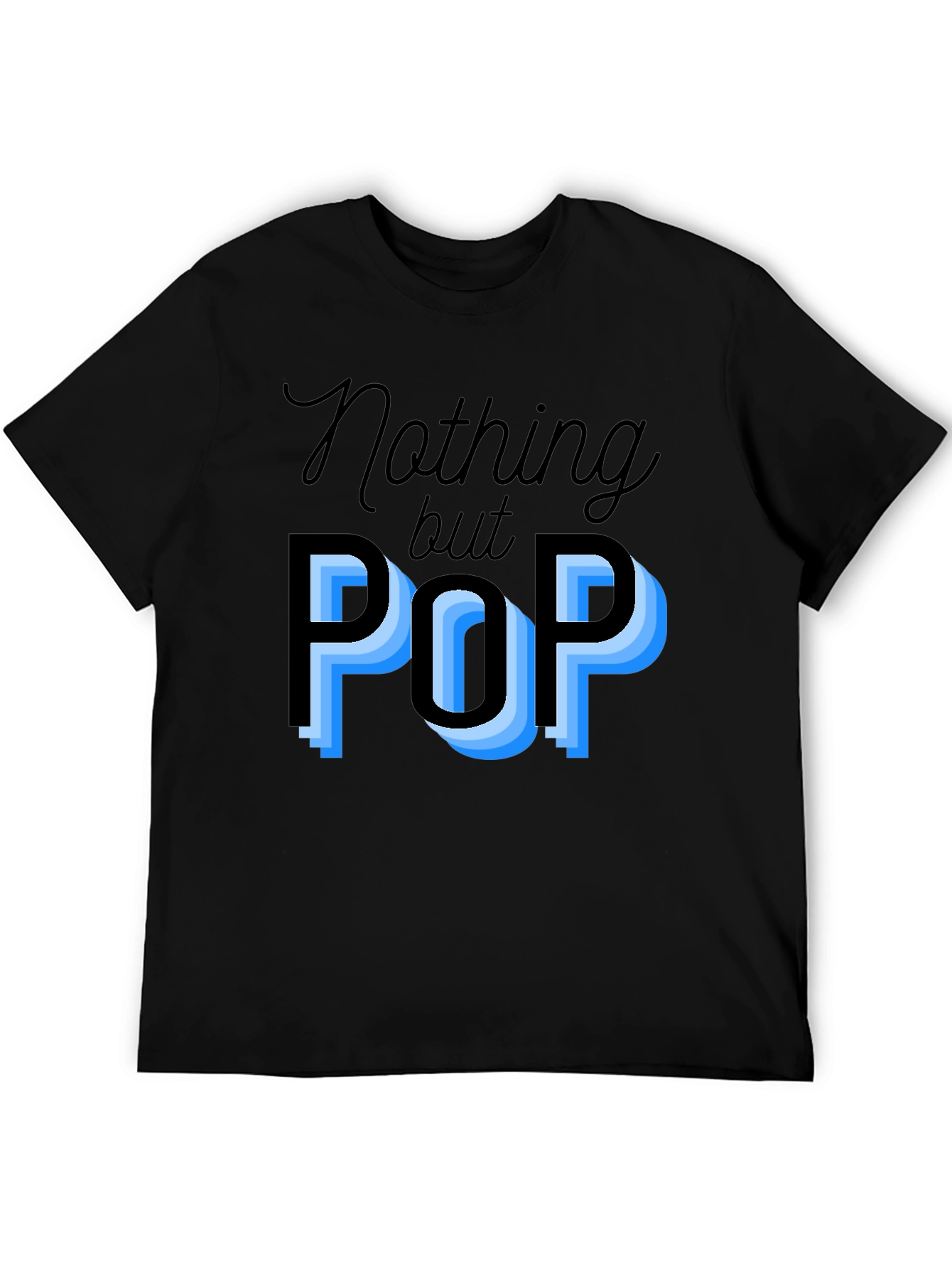 Nothing But Pop Black Graphic T-Shirt