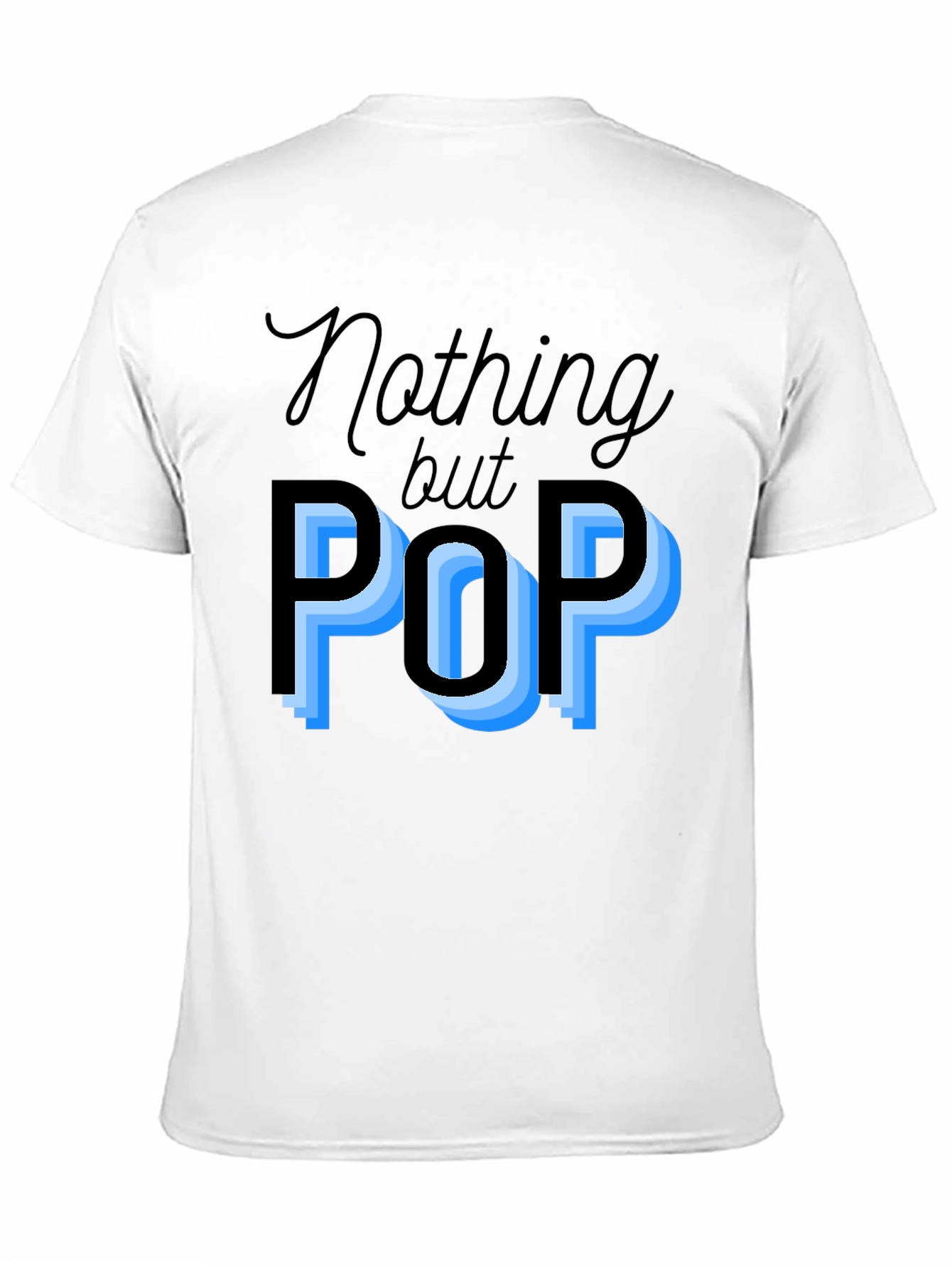 Nothing But Pop Black Graphic T-Shirt