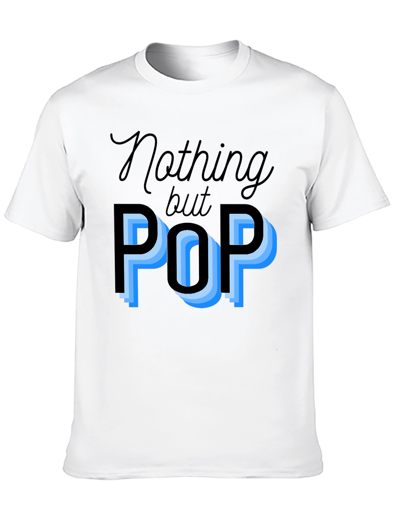 Nothing But Pop Black Graphic T-Shirt