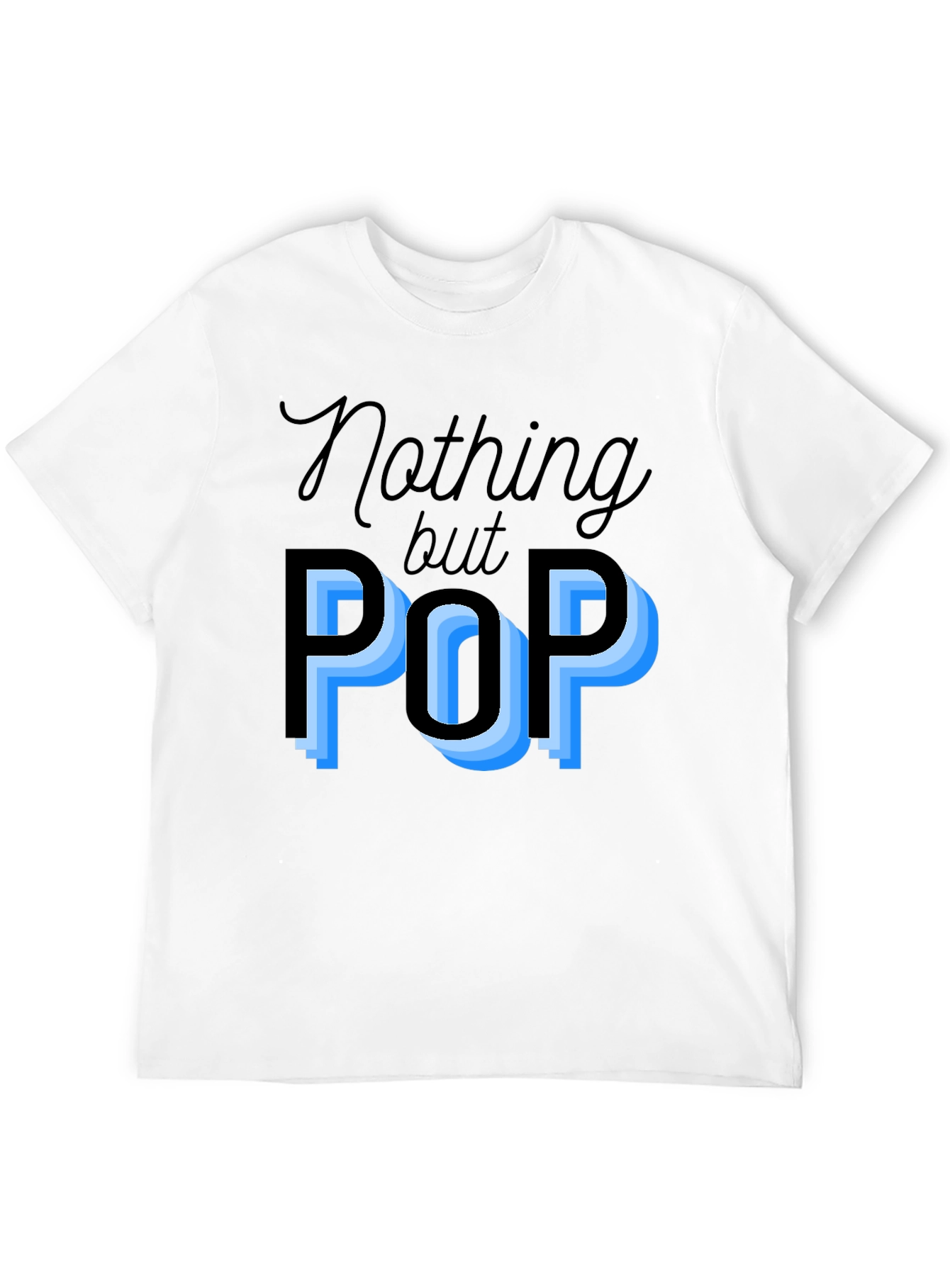 Nothing But Pop Black Graphic T-Shirt