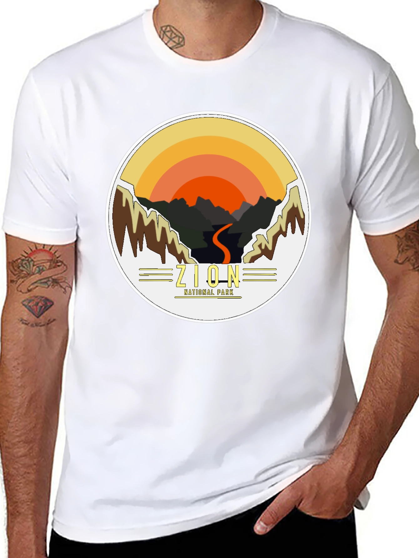 Zion National Park Graphic Tee