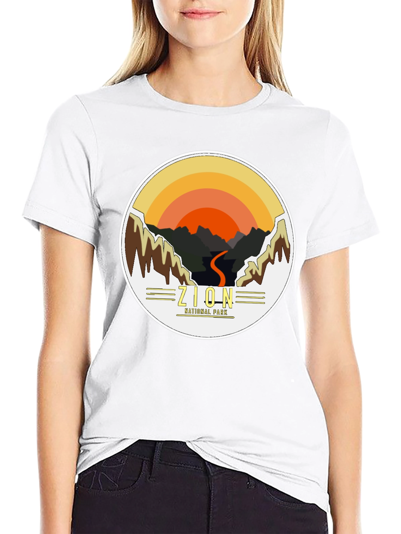 Zion National Park Graphic Tee