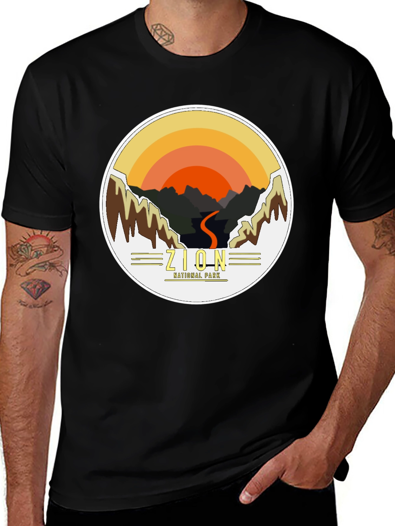 Zion National Park Graphic Tee