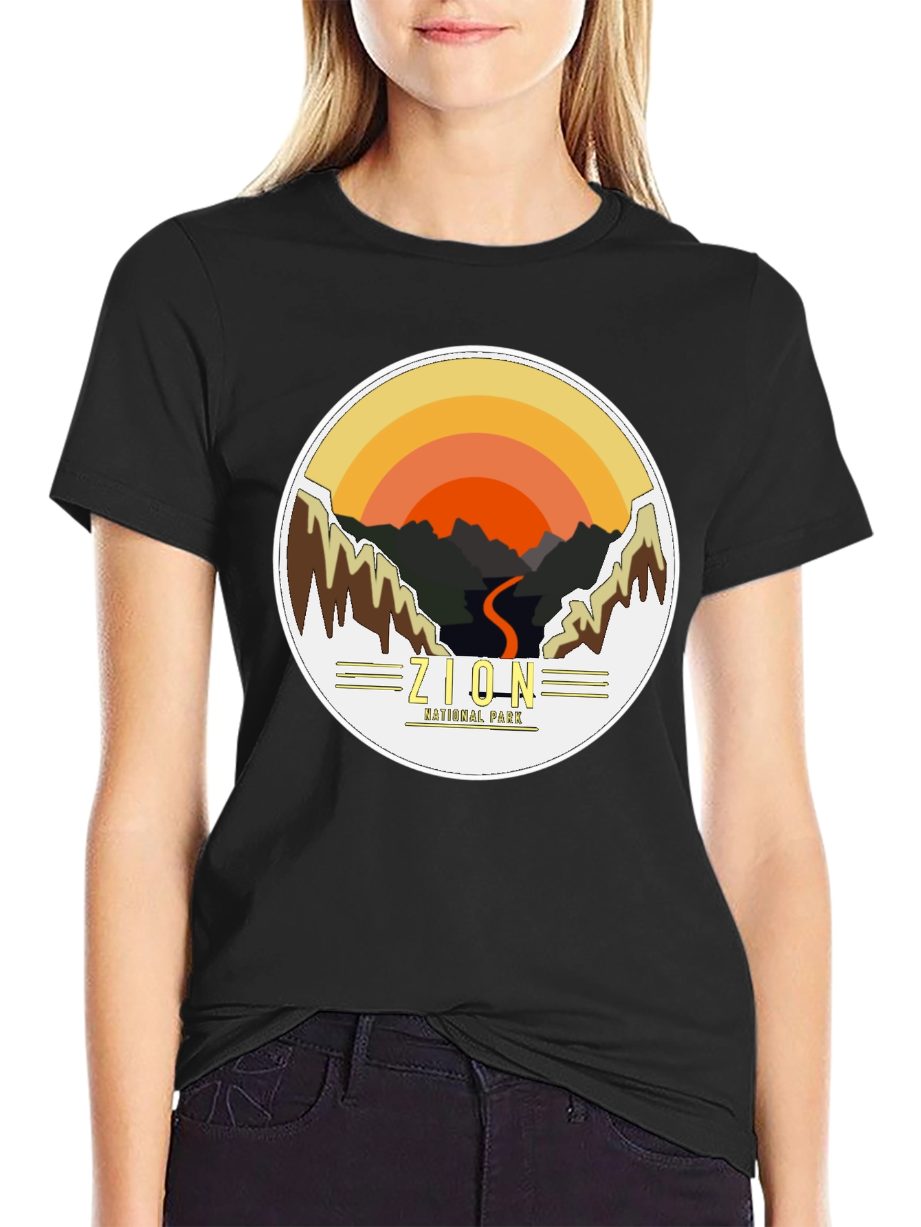 Zion National Park Graphic Tee