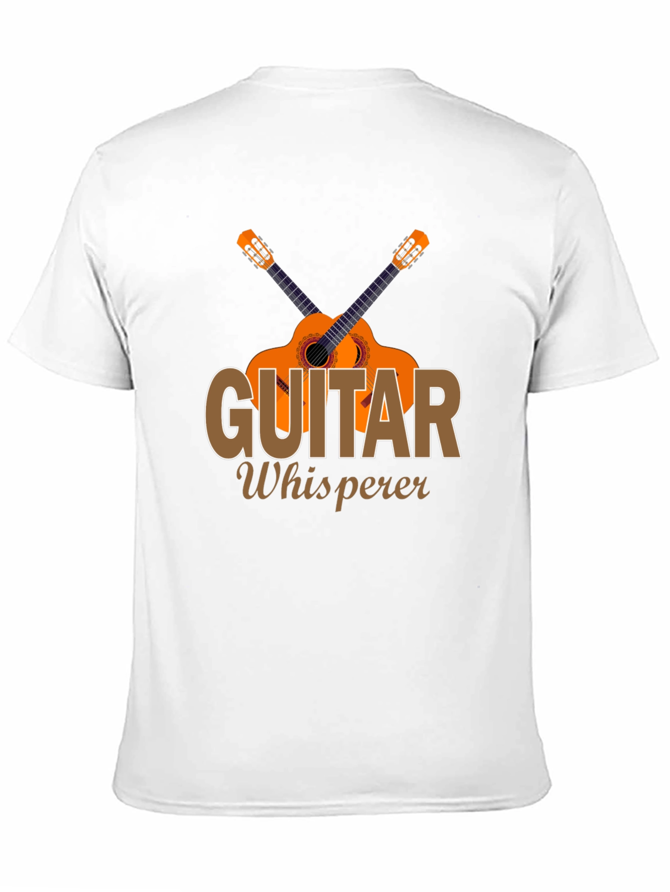 Guitar Whisperer Black Graphic Tee for Music Lovers