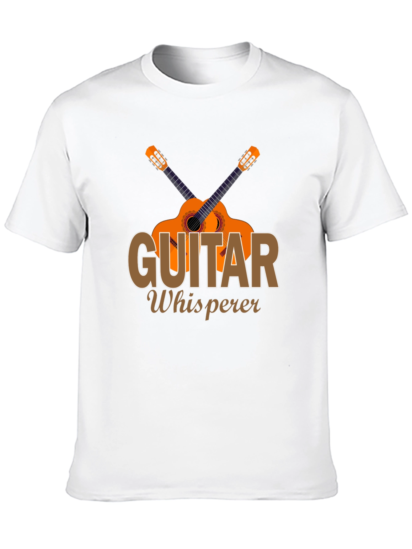 Guitar Whisperer Black Graphic Tee for Music Lovers