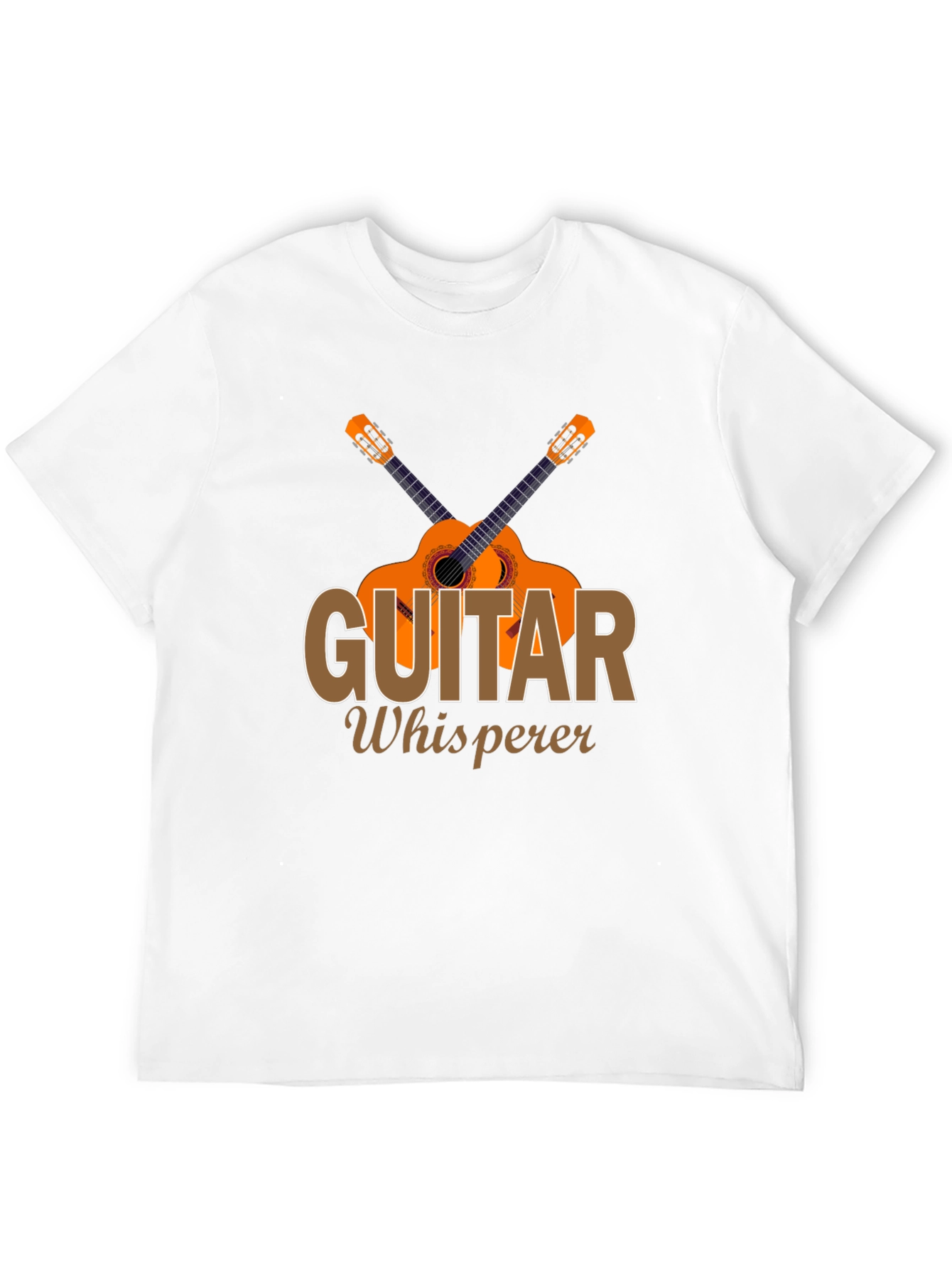 Guitar Whisperer Black Graphic Tee for Music Lovers