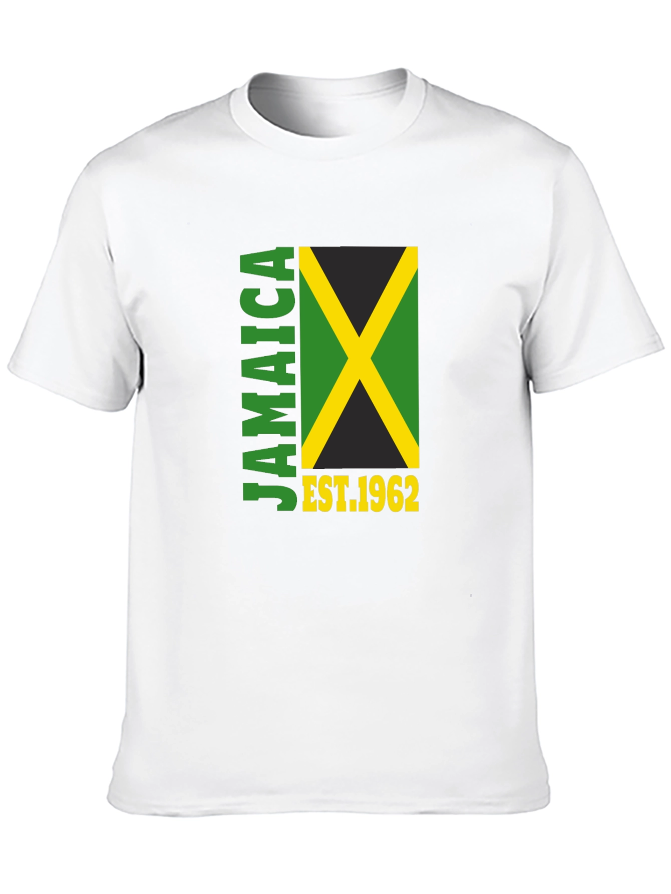 Jamaica Est. 1962 Graphic Black T-Shirt