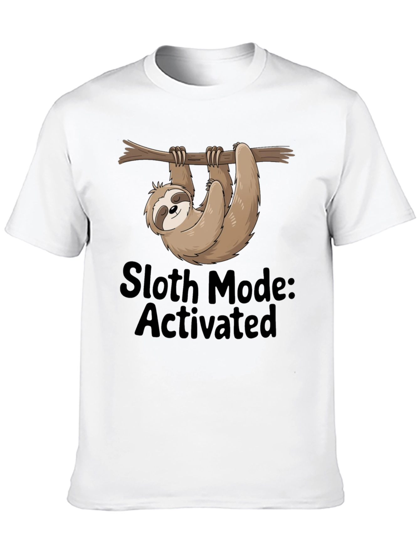 Sloth Mode Activated Graphic T-Shirt