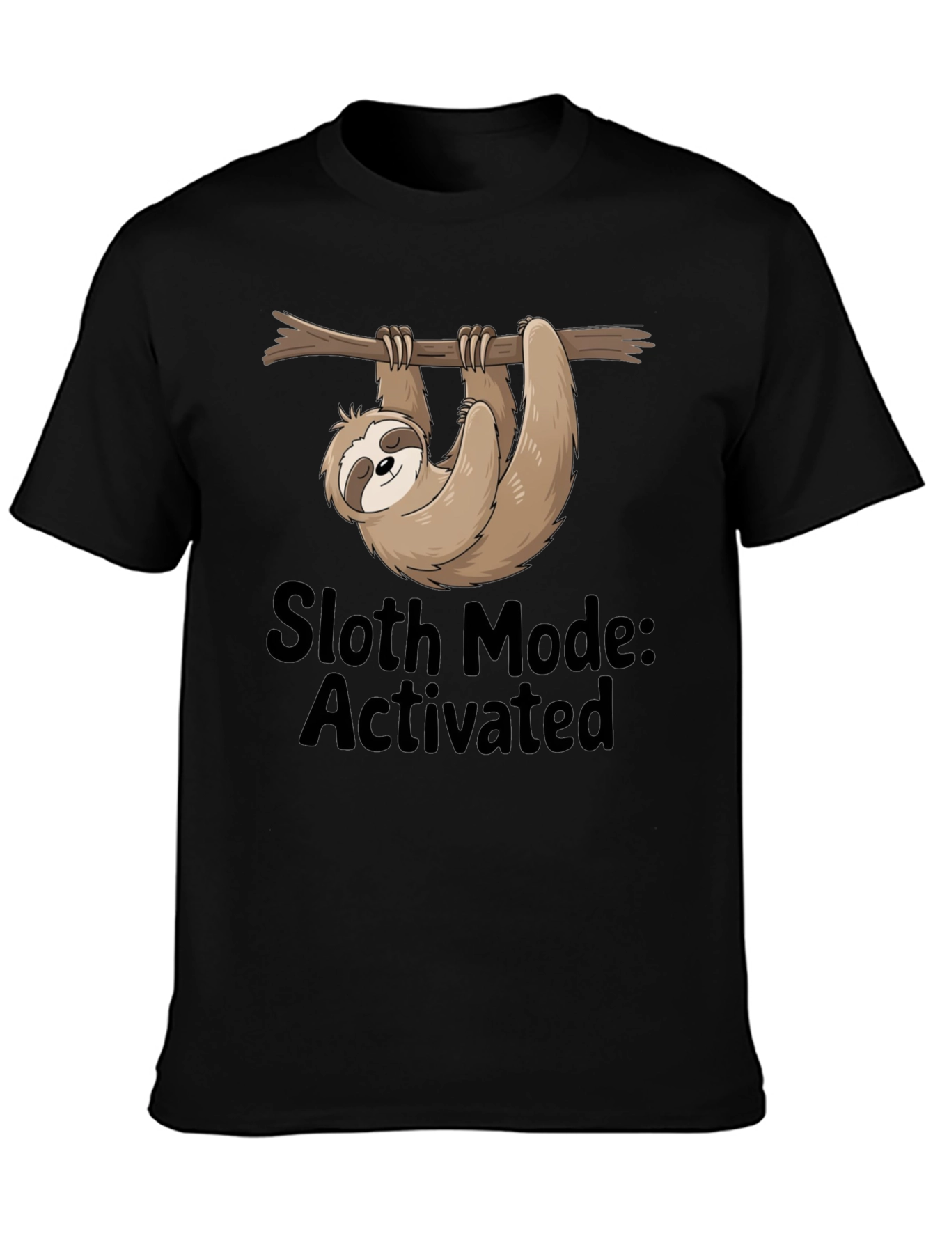 Sloth Mode Activated Graphic T-Shirt