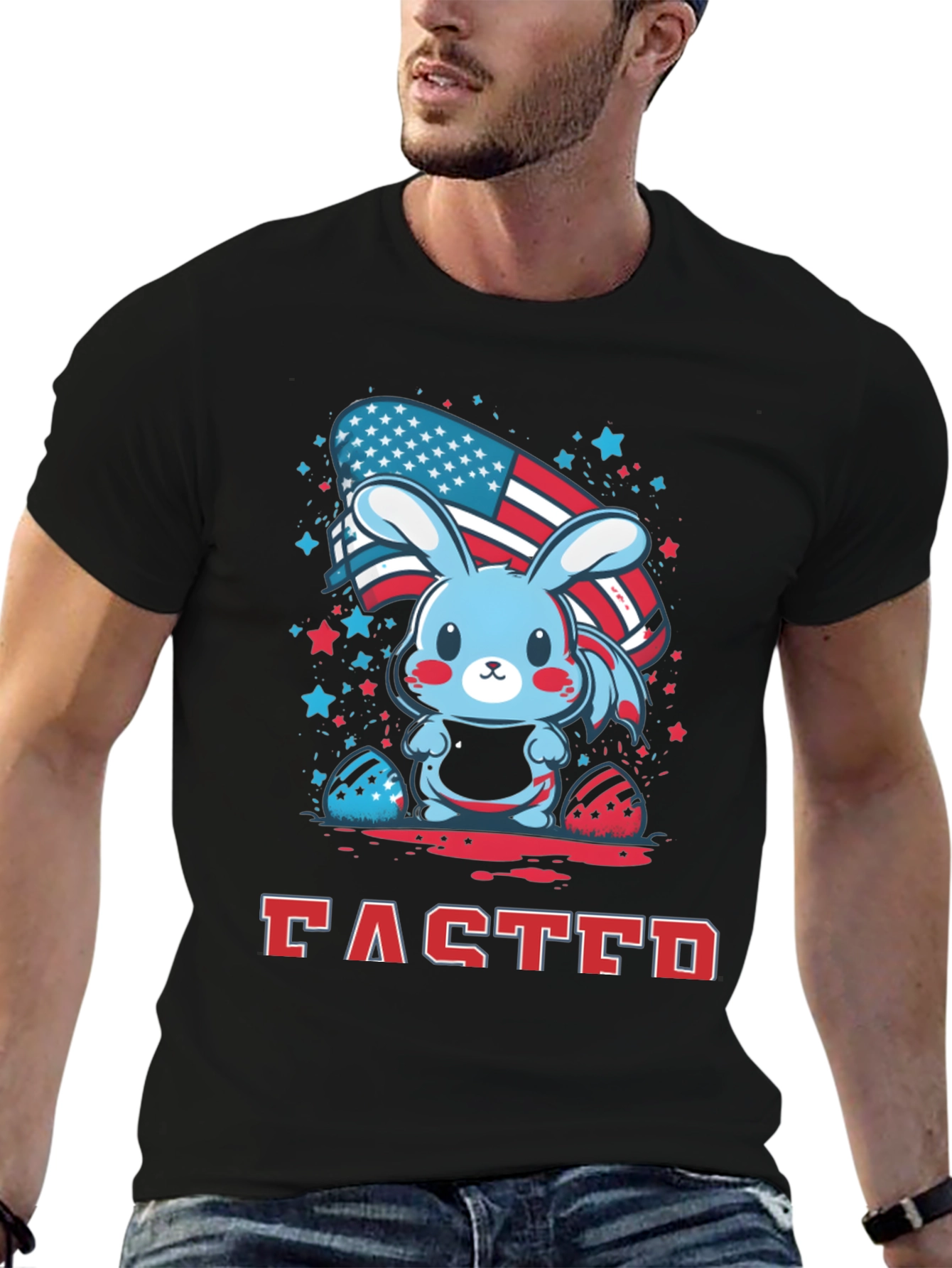 Patriotic Easter Bunny T-Shirt