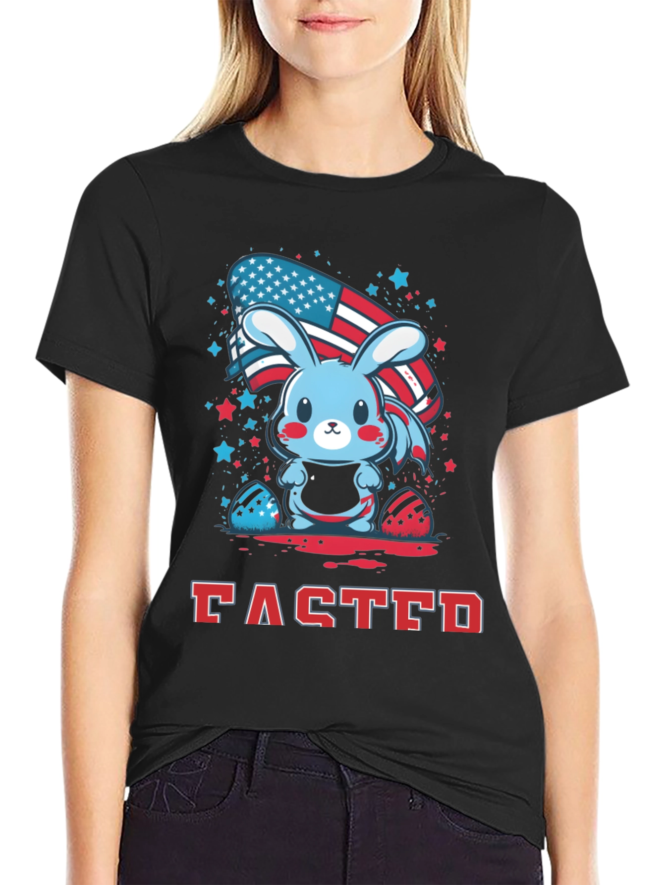 Patriotic Easter Bunny T-Shirt