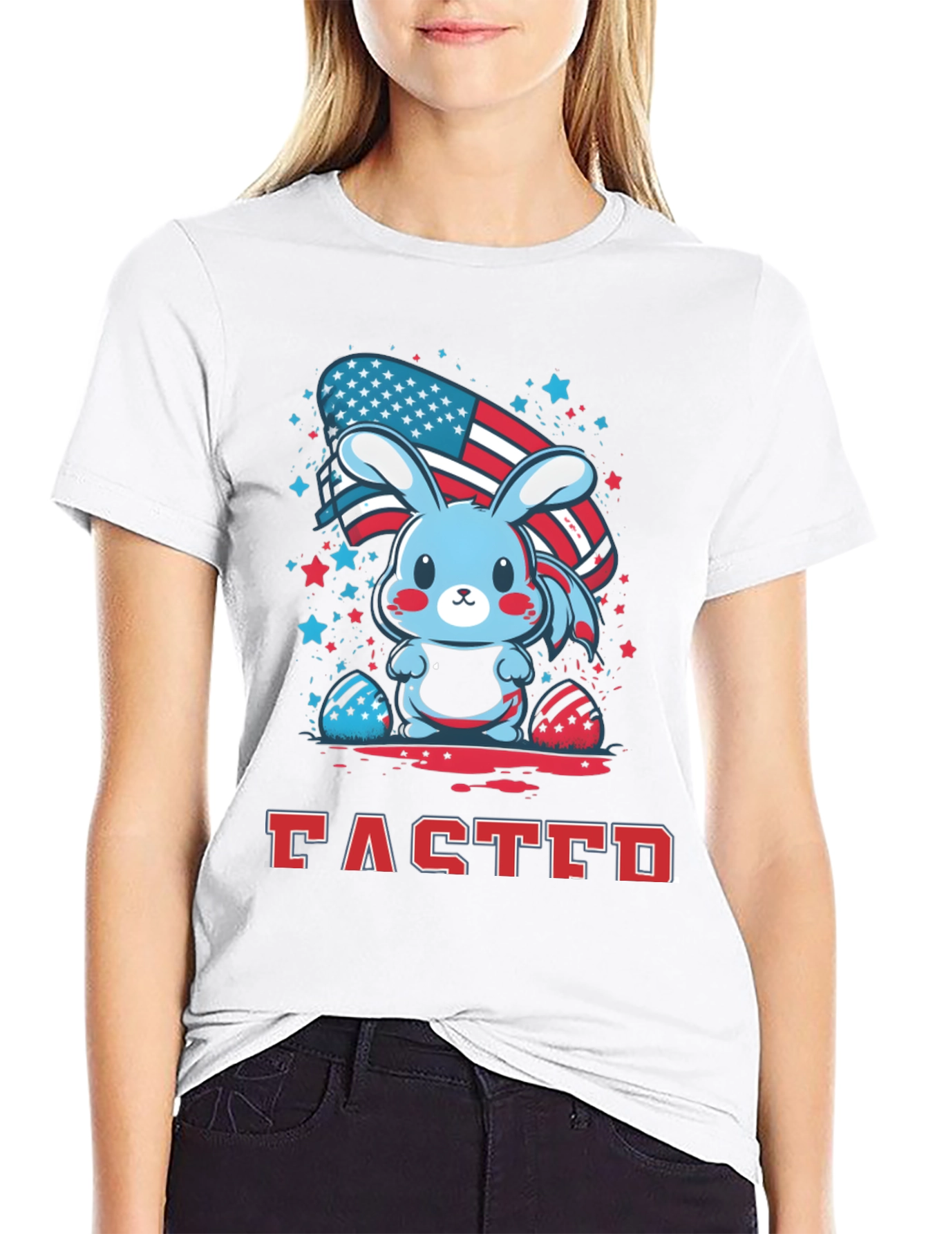 Patriotic Easter Bunny T-Shirt