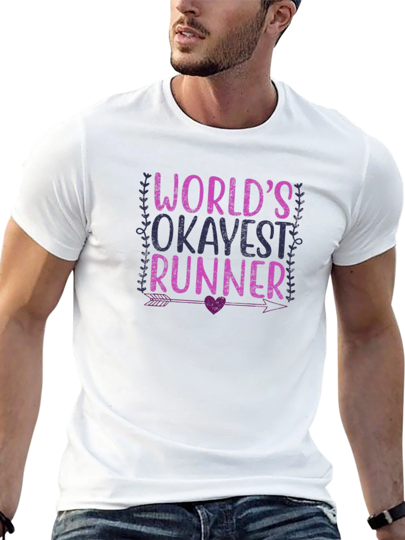 Worlds Okayest Runner Graphic Tee