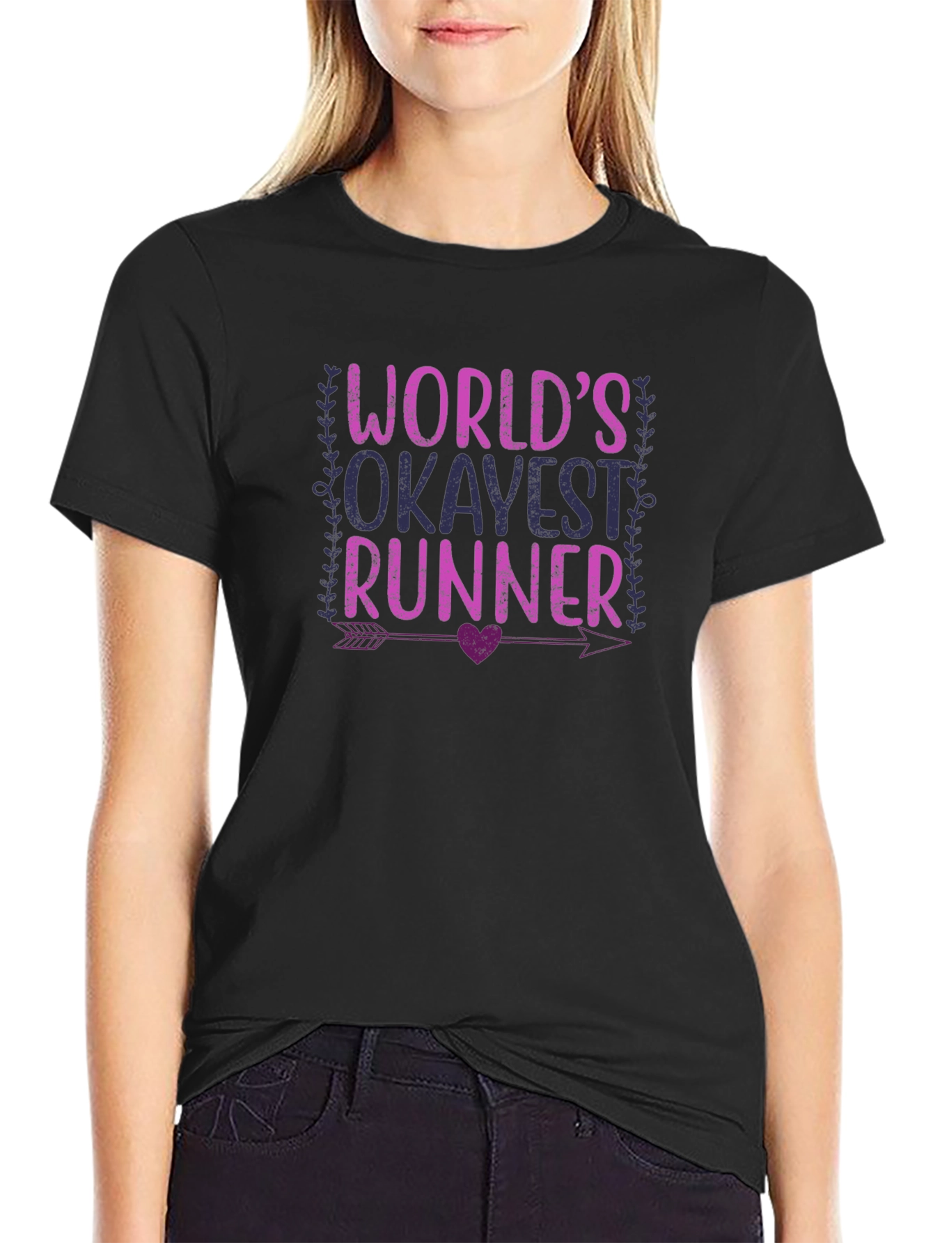 Worlds Okayest Runner Graphic Tee