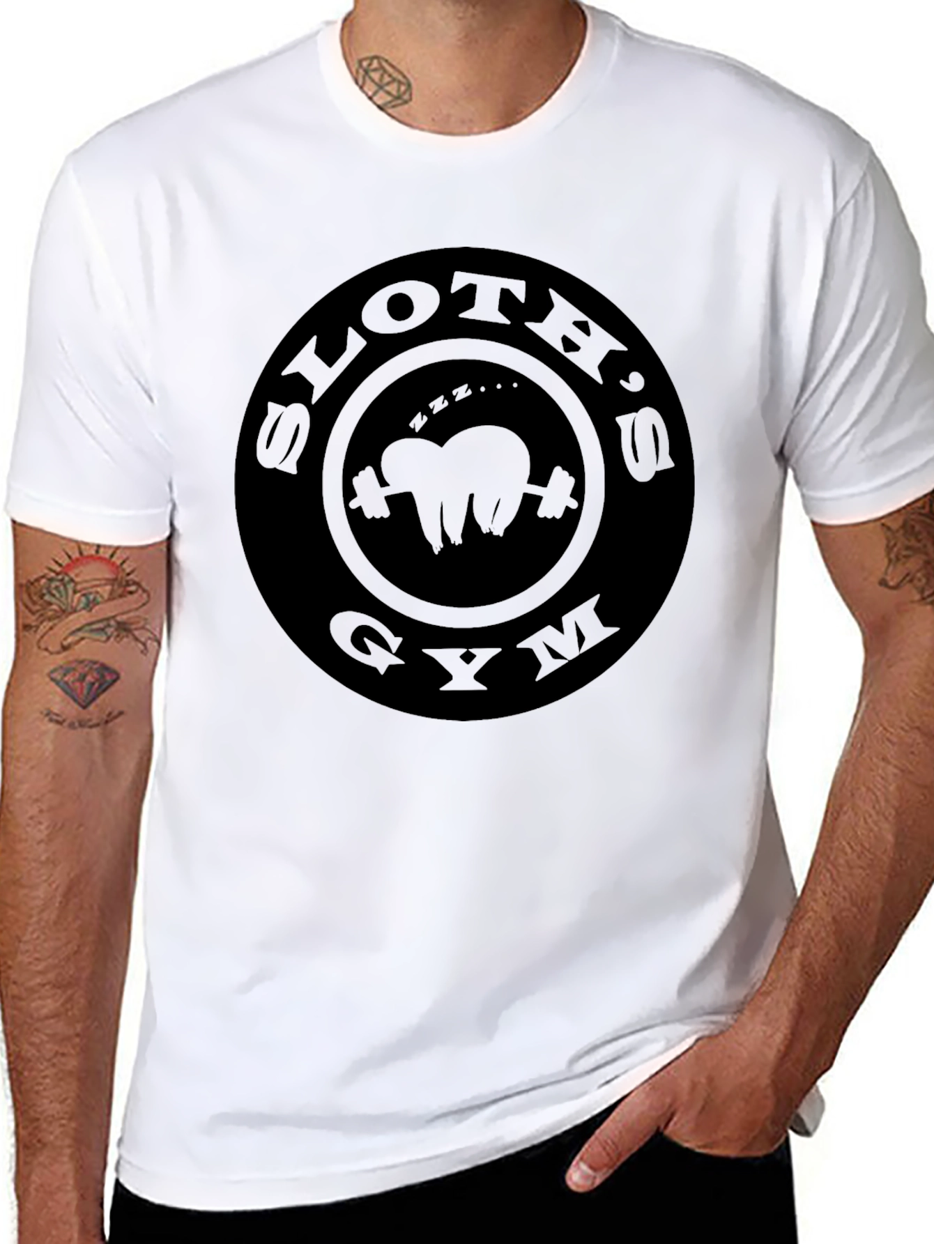 Sloths Gym T-Shirt - Funny Workout Tee