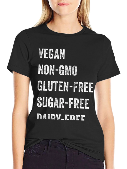 Vegan Non-GMO Gluten-Free T-Shirt