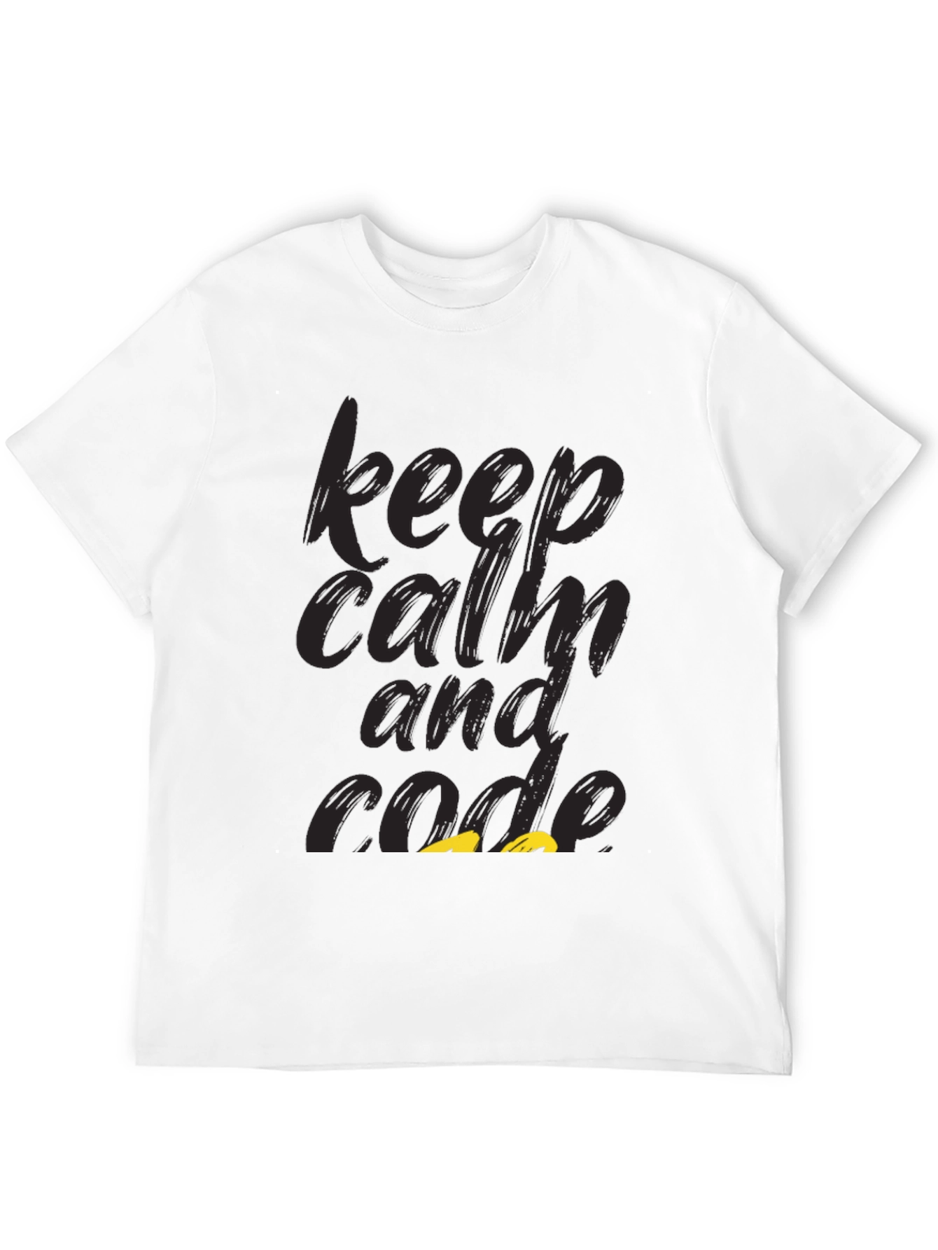 Keep Calm and Code Graphic Tee