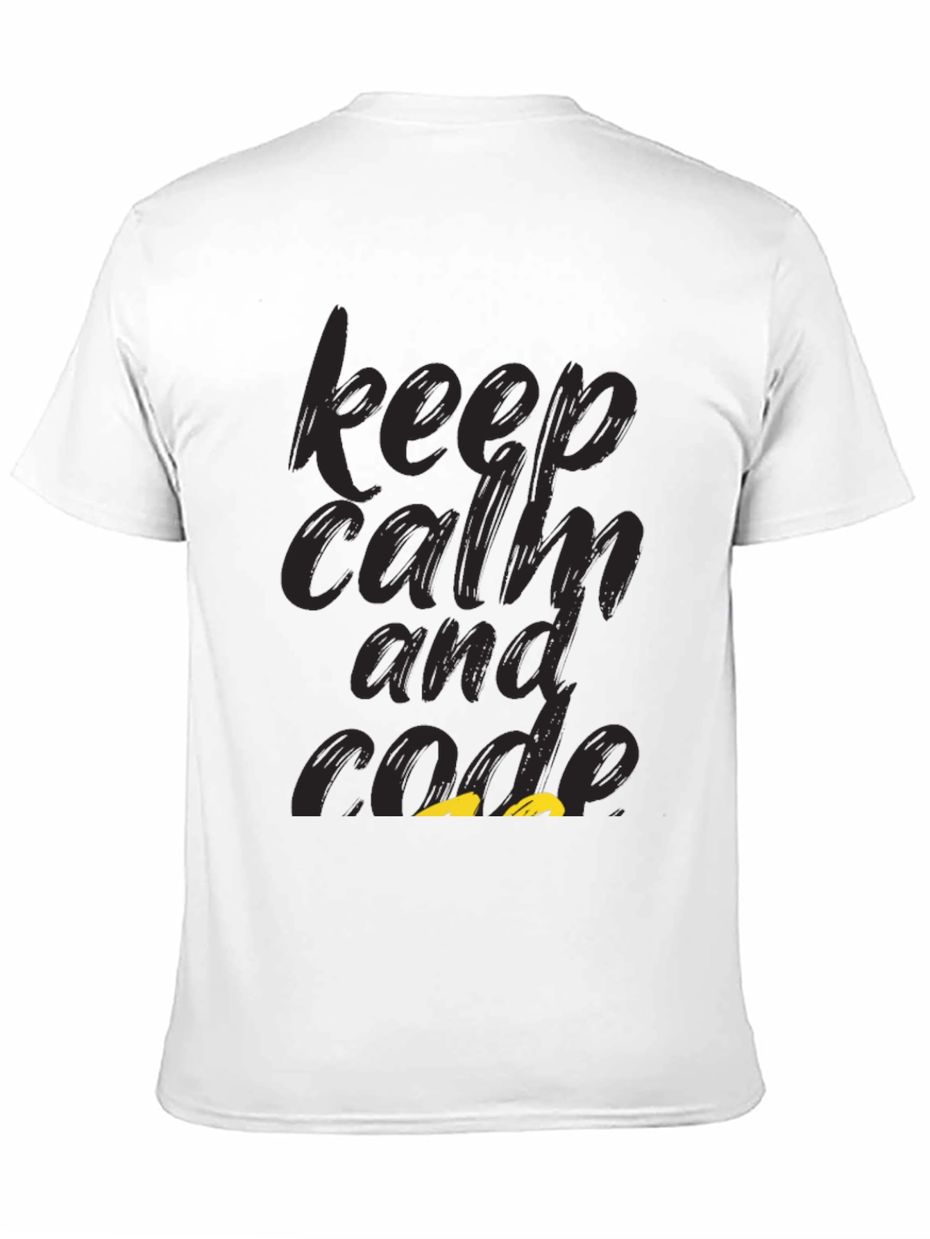 Keep Calm and Code Graphic Tee