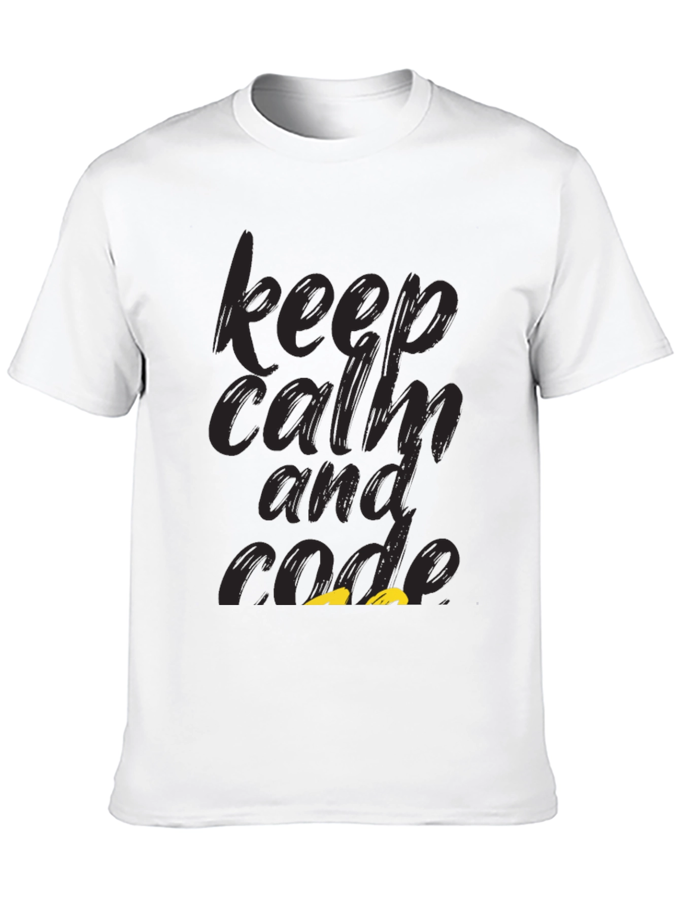 Keep Calm and Code Graphic Tee