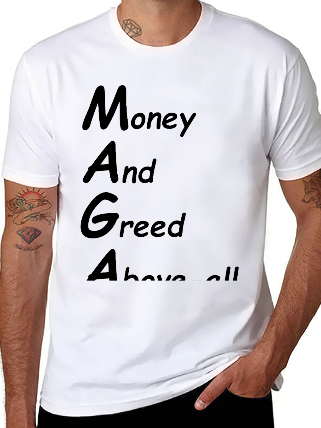 Money and Greed T-Shirt