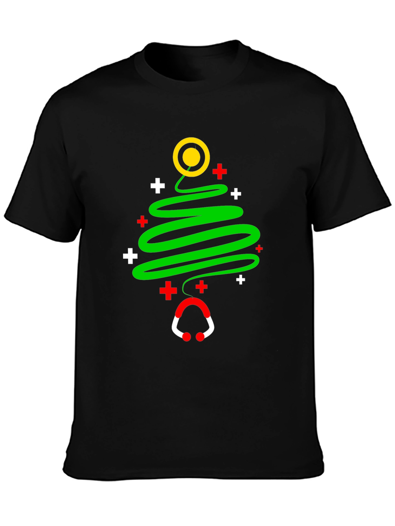 Medical Christmas Tree Graphic Tee
