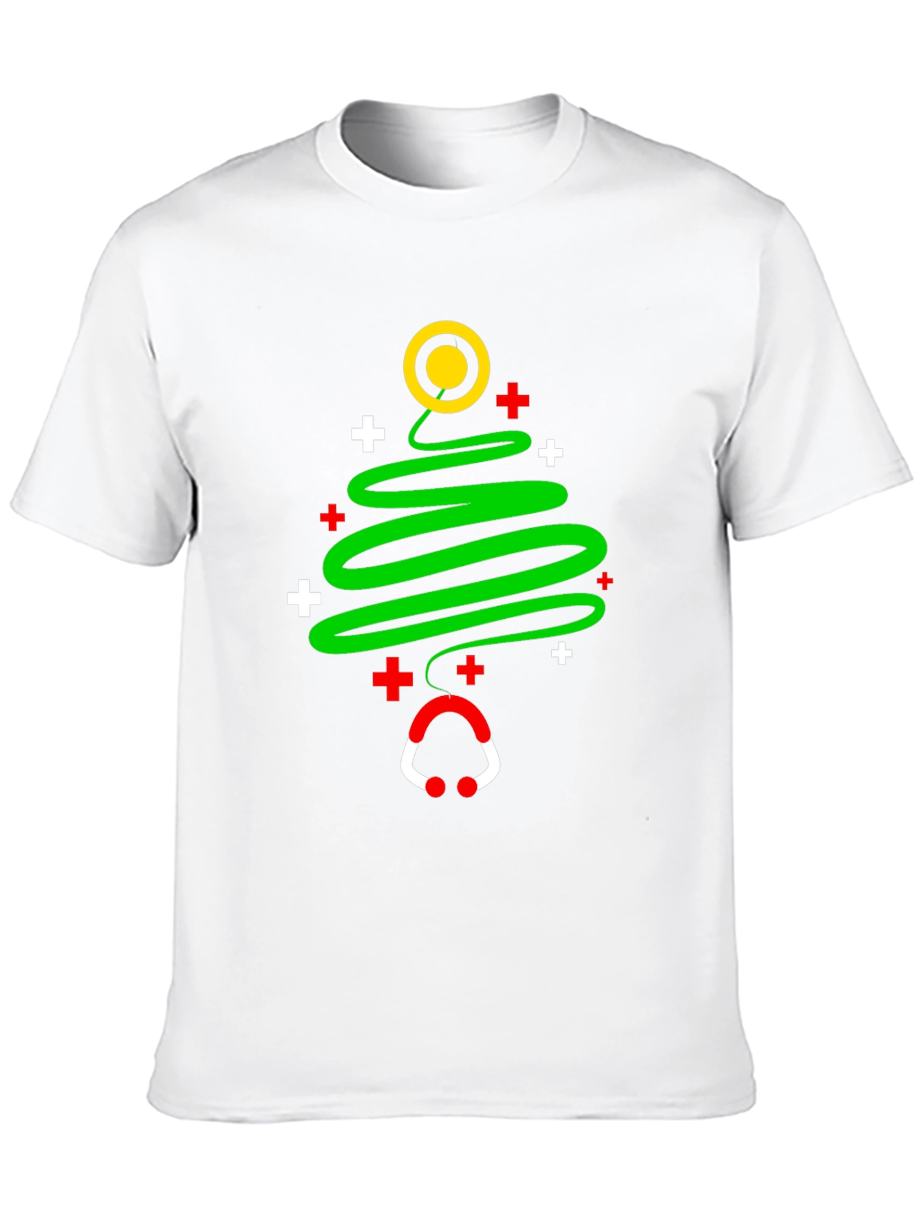 Medical Christmas Tree Graphic Tee