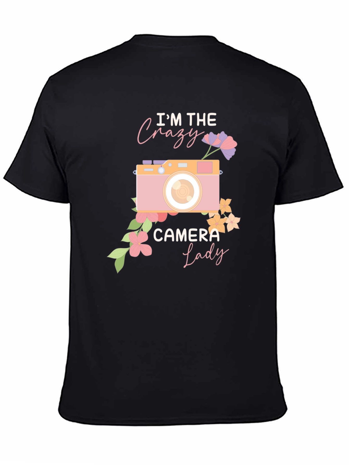 Crazy Camera Lady Graphic Tee