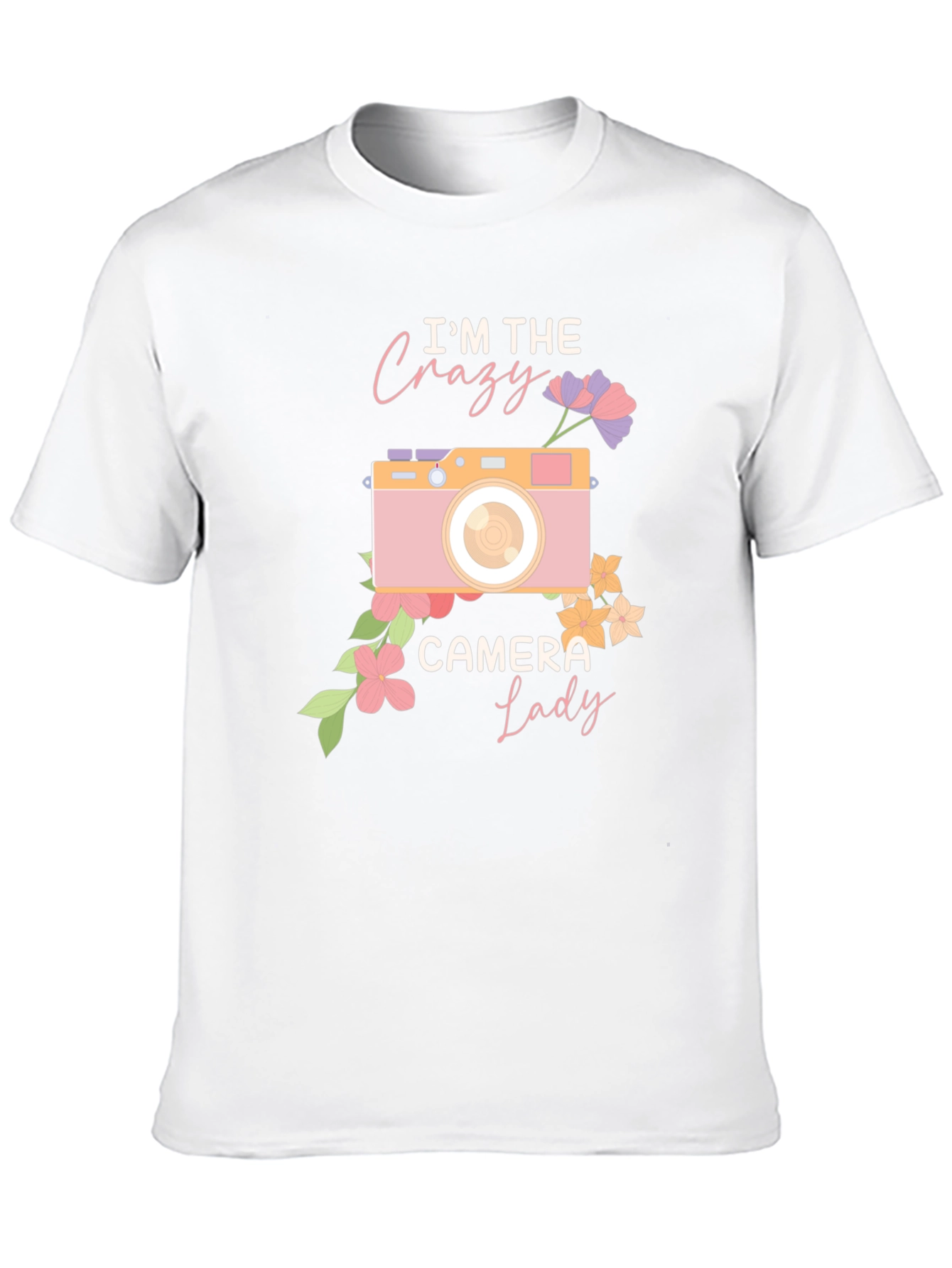 Crazy Camera Lady Graphic Tee