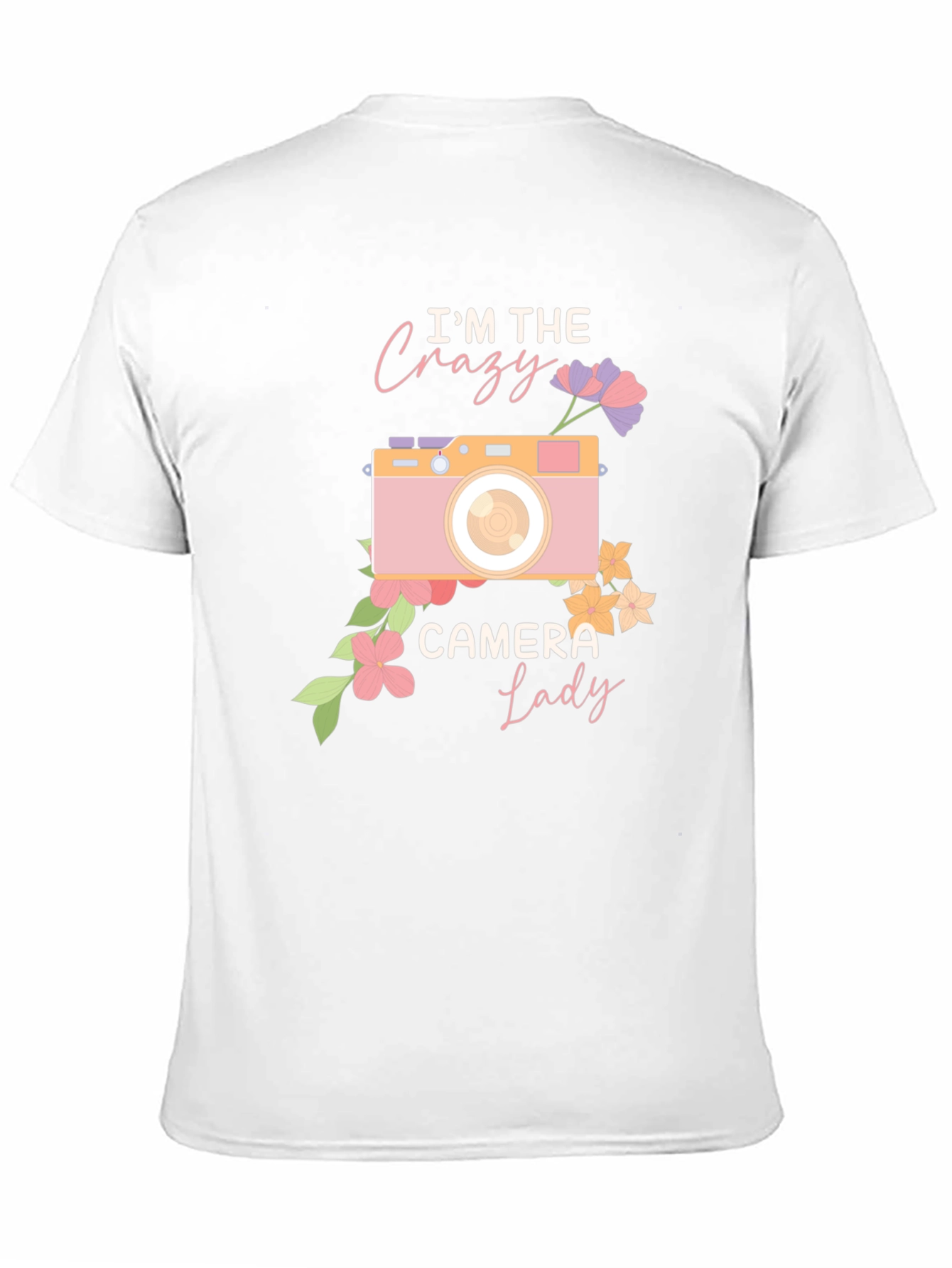 Crazy Camera Lady Graphic Tee