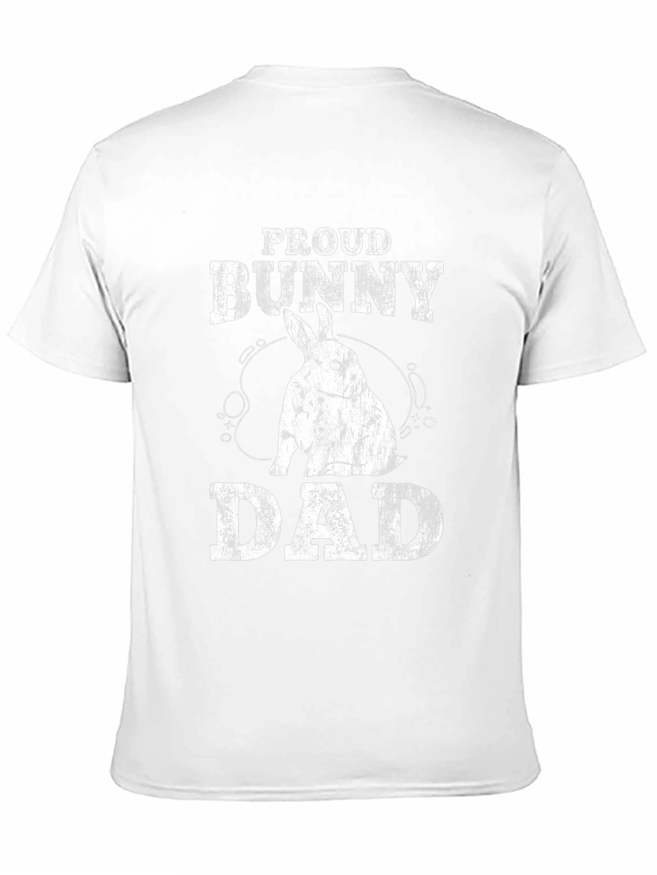 Proud Bunny Dad Graphic T-Shirt