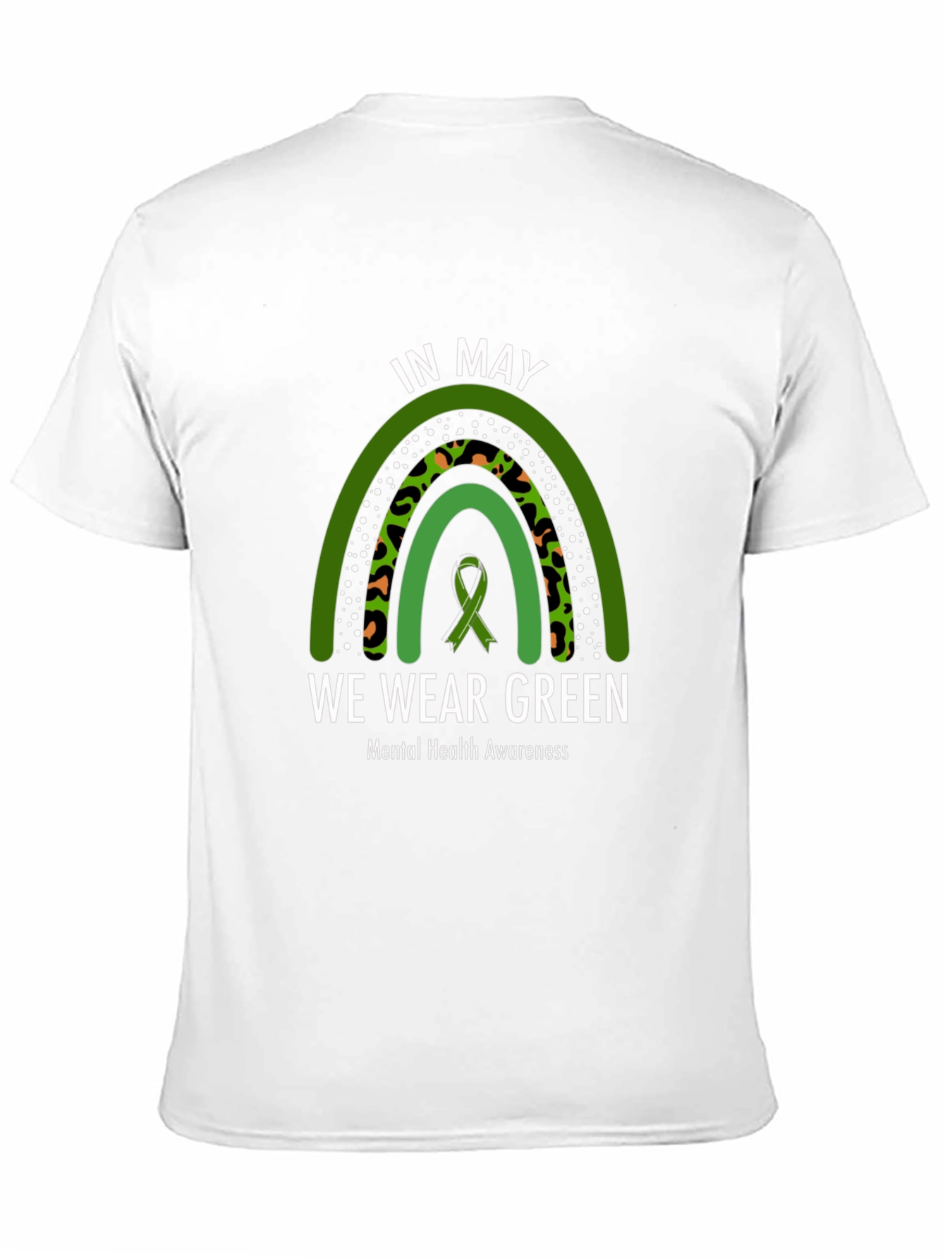 In May We Wear Green Mental Health Awareness T-Shirt