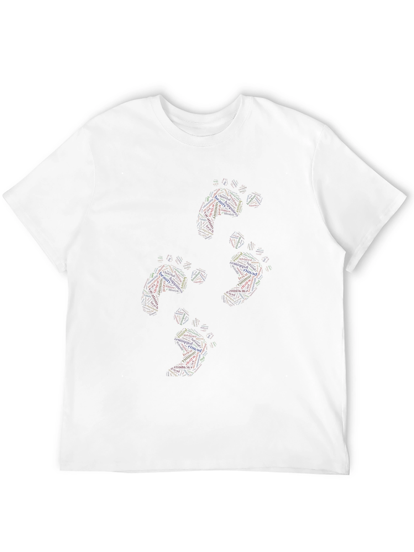 Abstract Geometry Black T-Shirt