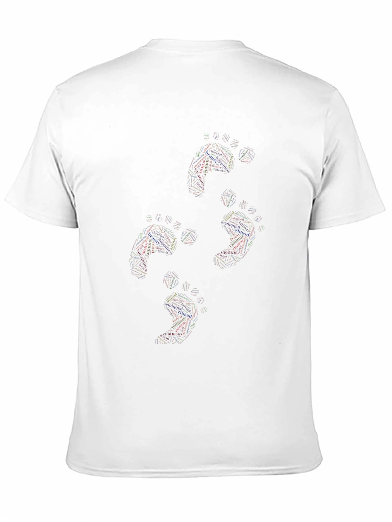 Abstract Geometry Black T-Shirt