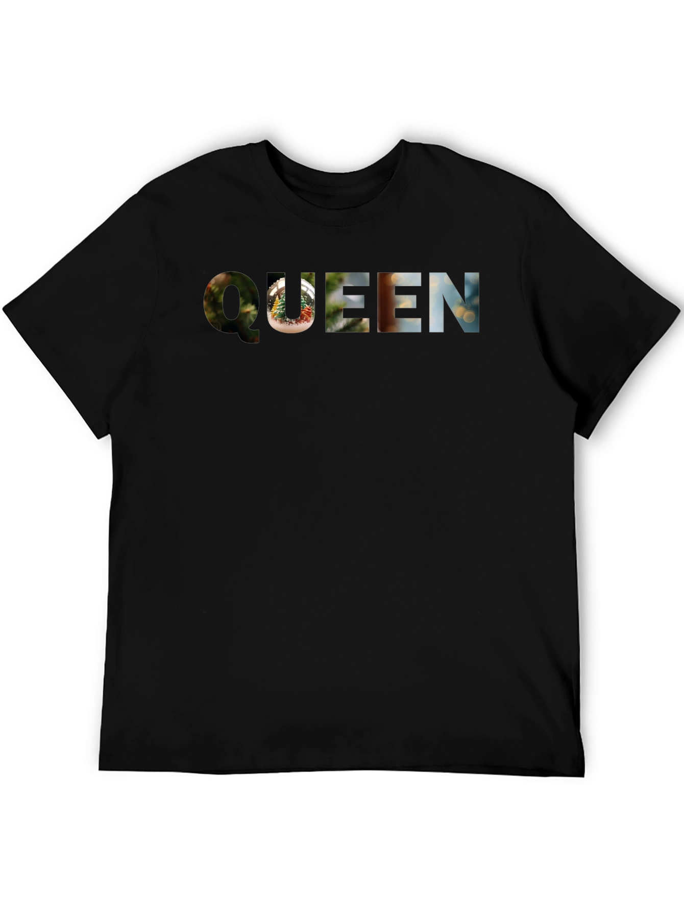 Queen Graphic Print Crew Neck T-Shirt