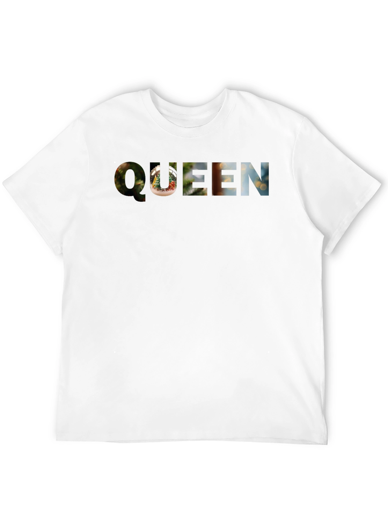 Queen Graphic Print Crew Neck T-Shirt