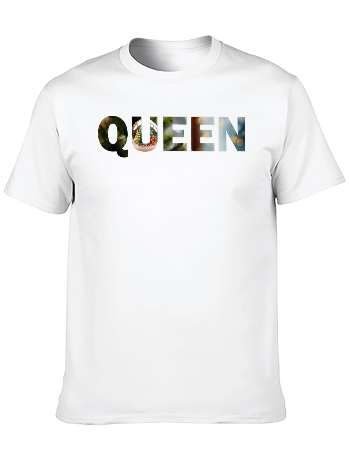 Queen Graphic Print Crew Neck T-Shirt