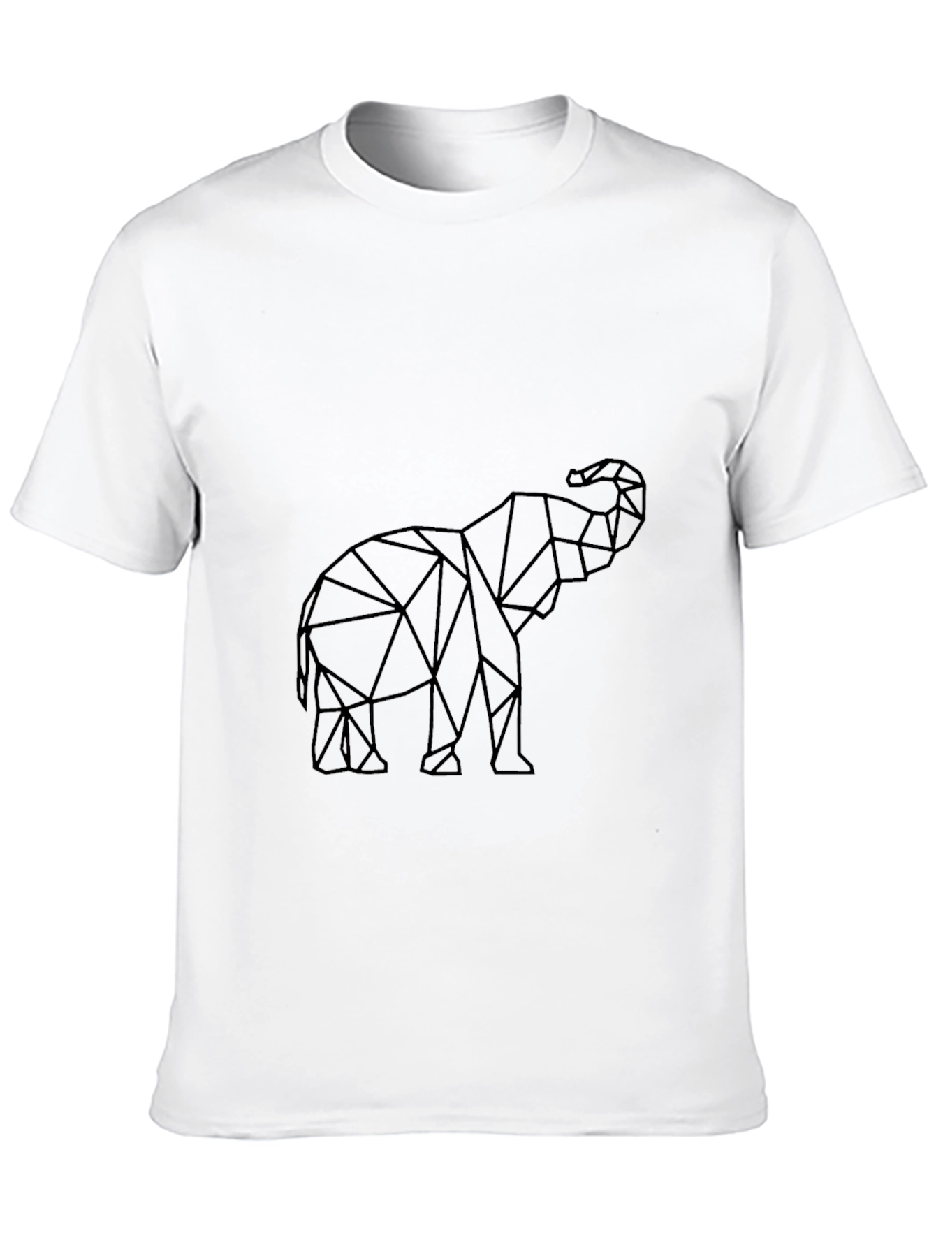 Geometric Elephant Graphic Tee